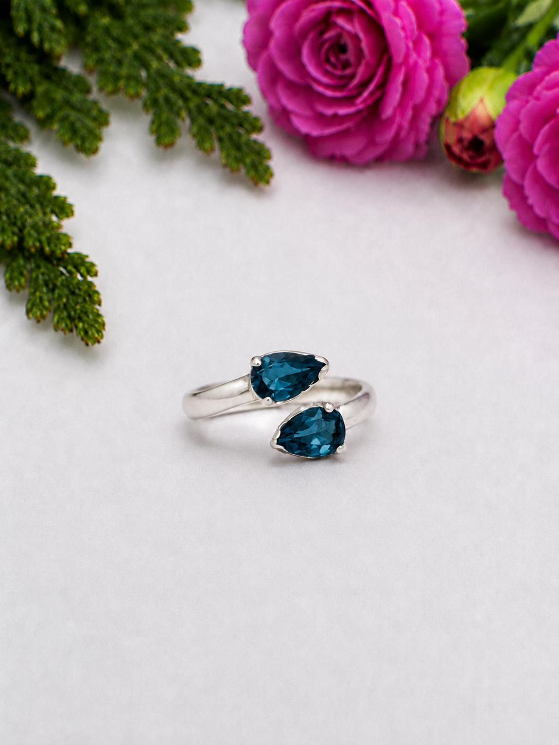 London Blue Topaz Ring - 57