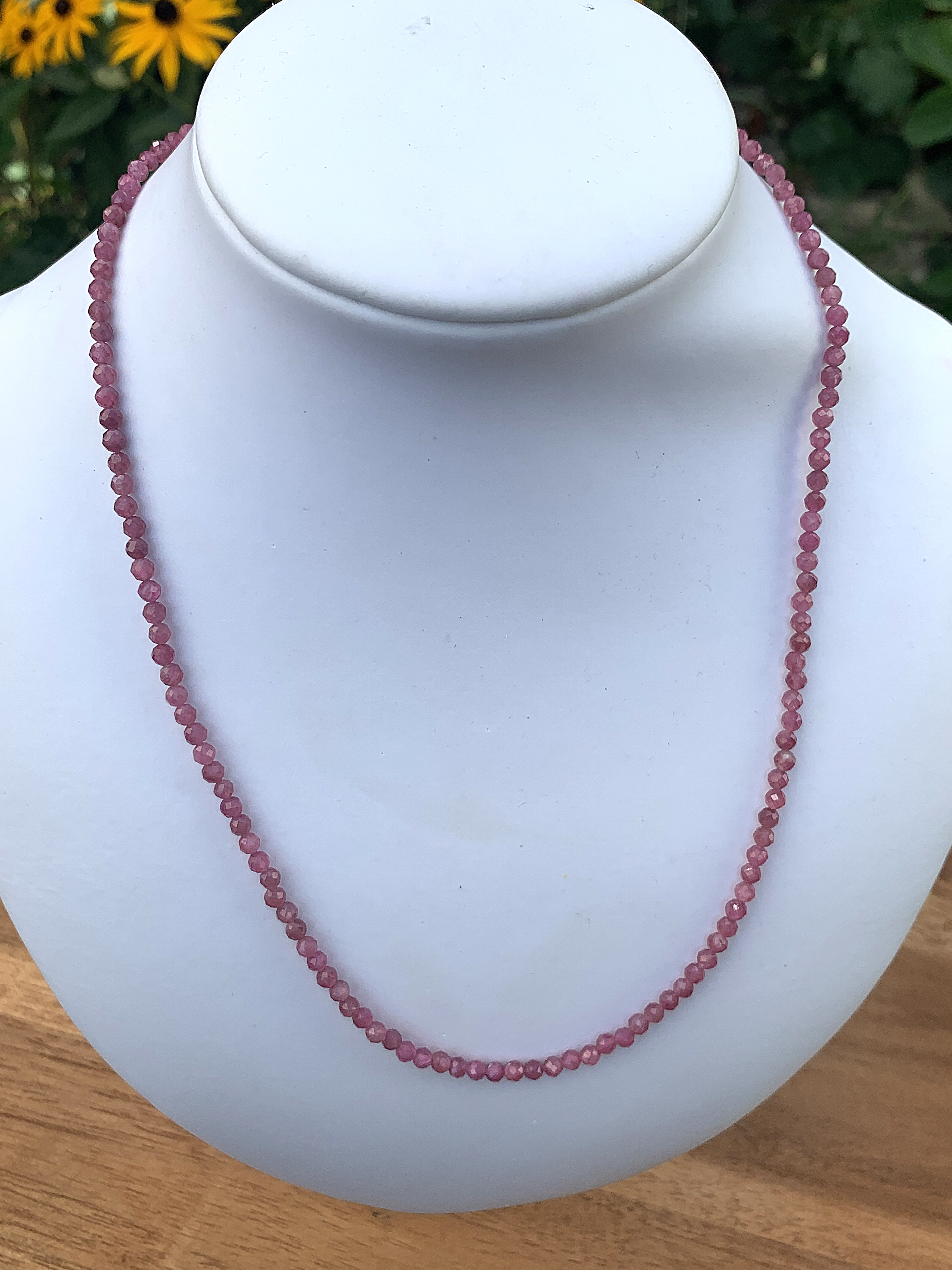 Pink Turmalin Kette