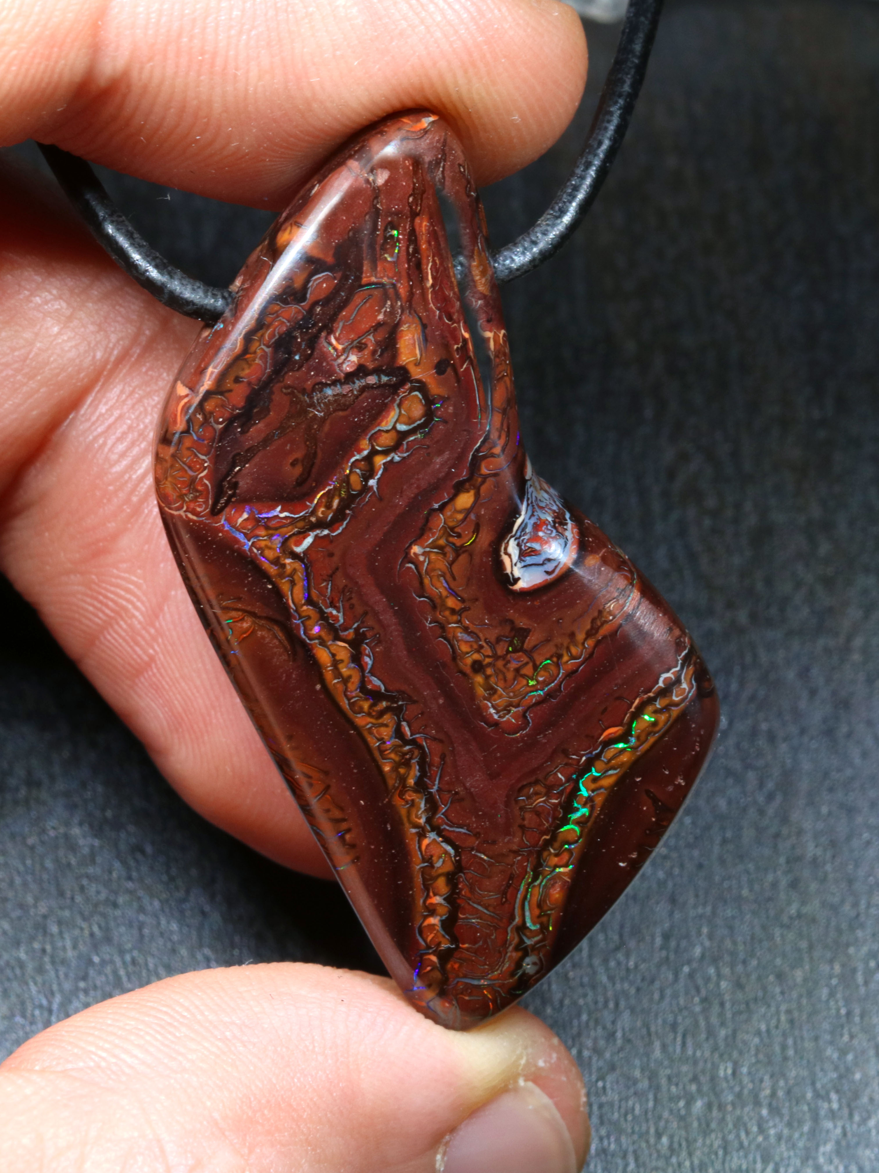 Boulder Opal Anhänger 