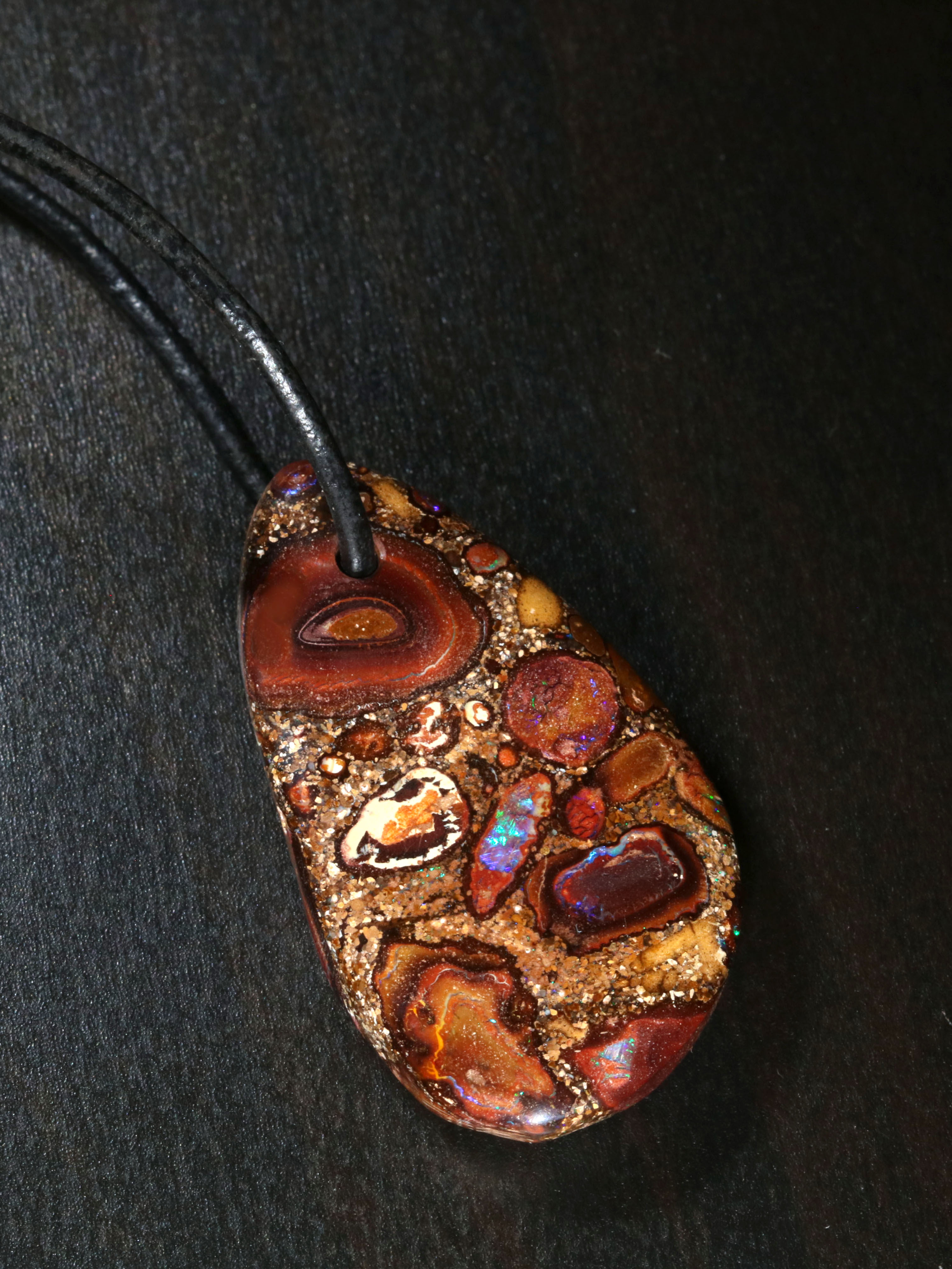Boulder Opal Anhänger 