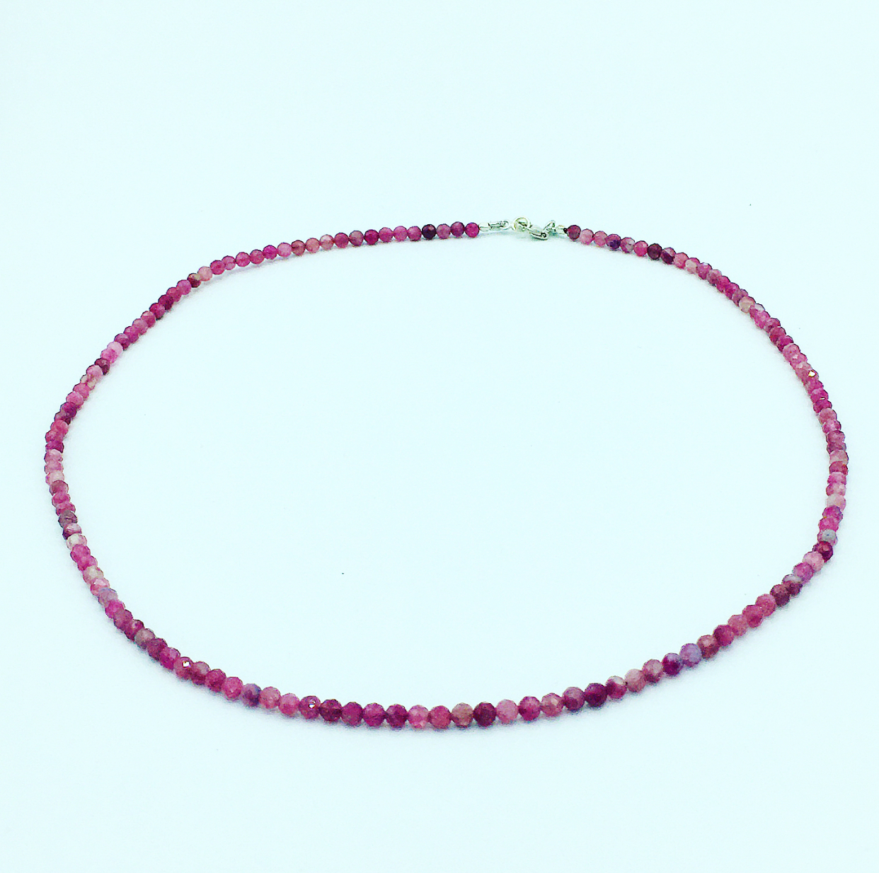 Pink Turmalin Kette