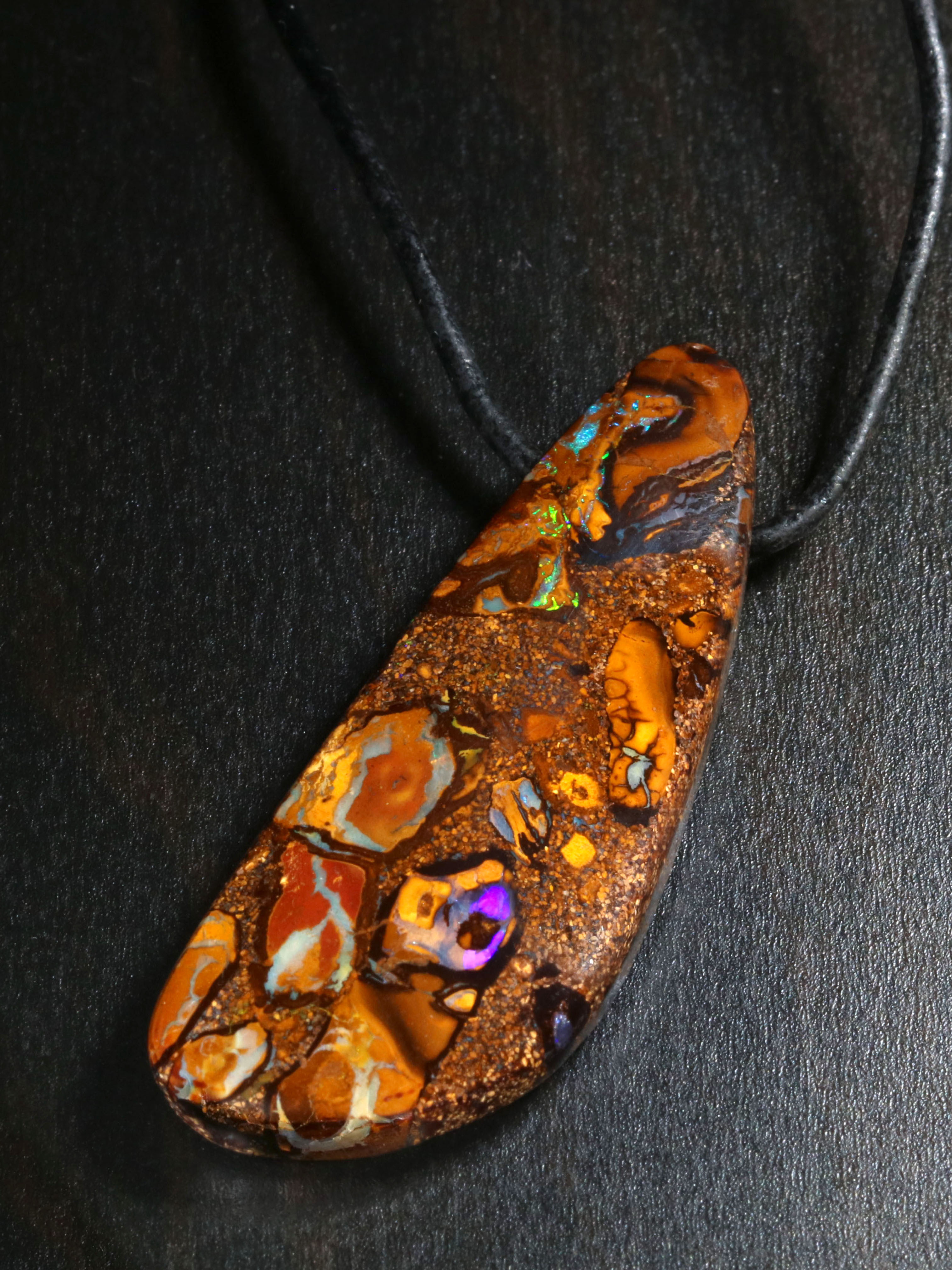 Boulder Opal Anhänger 