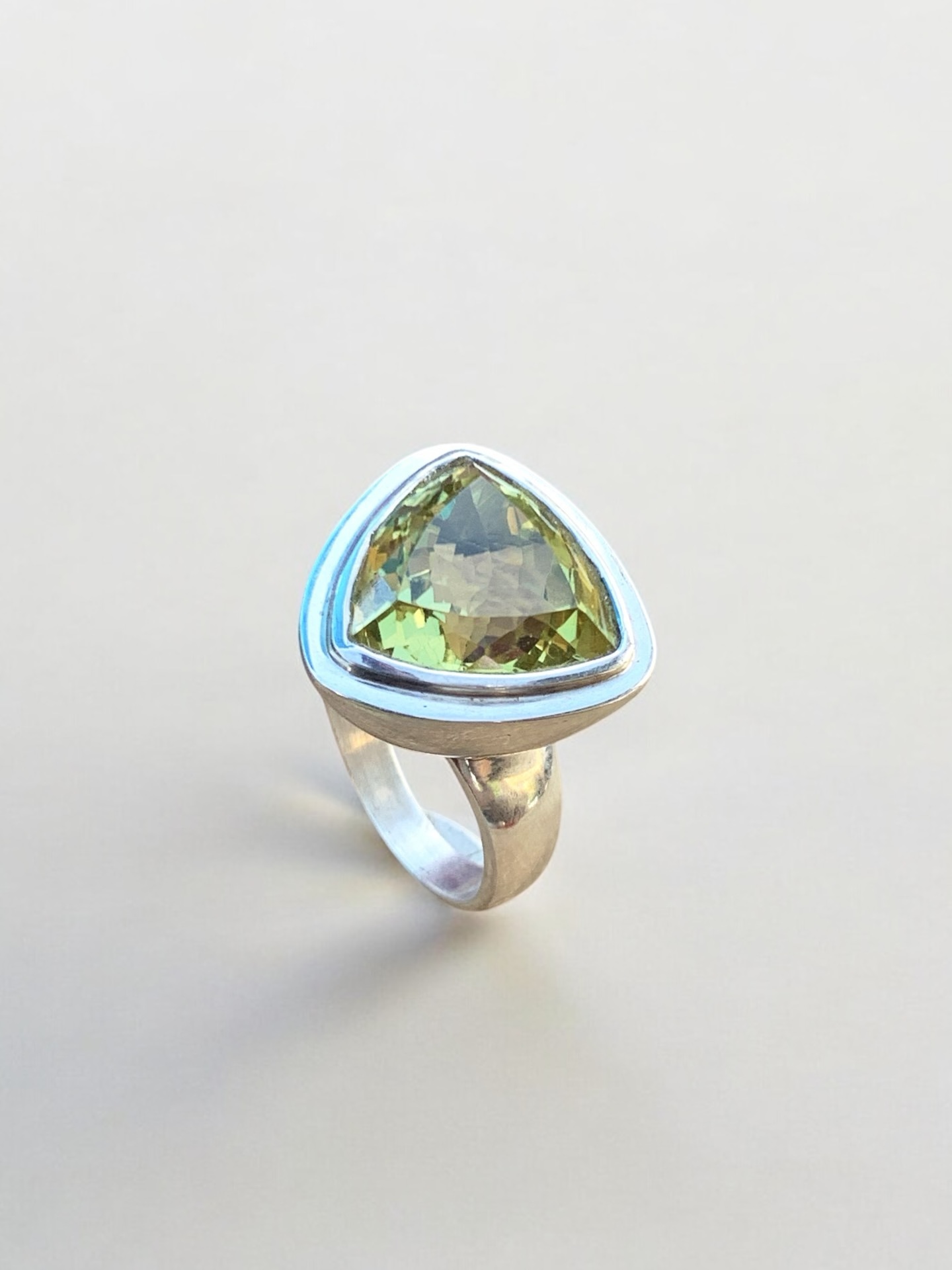 Lemon Quartz Ring  - 52