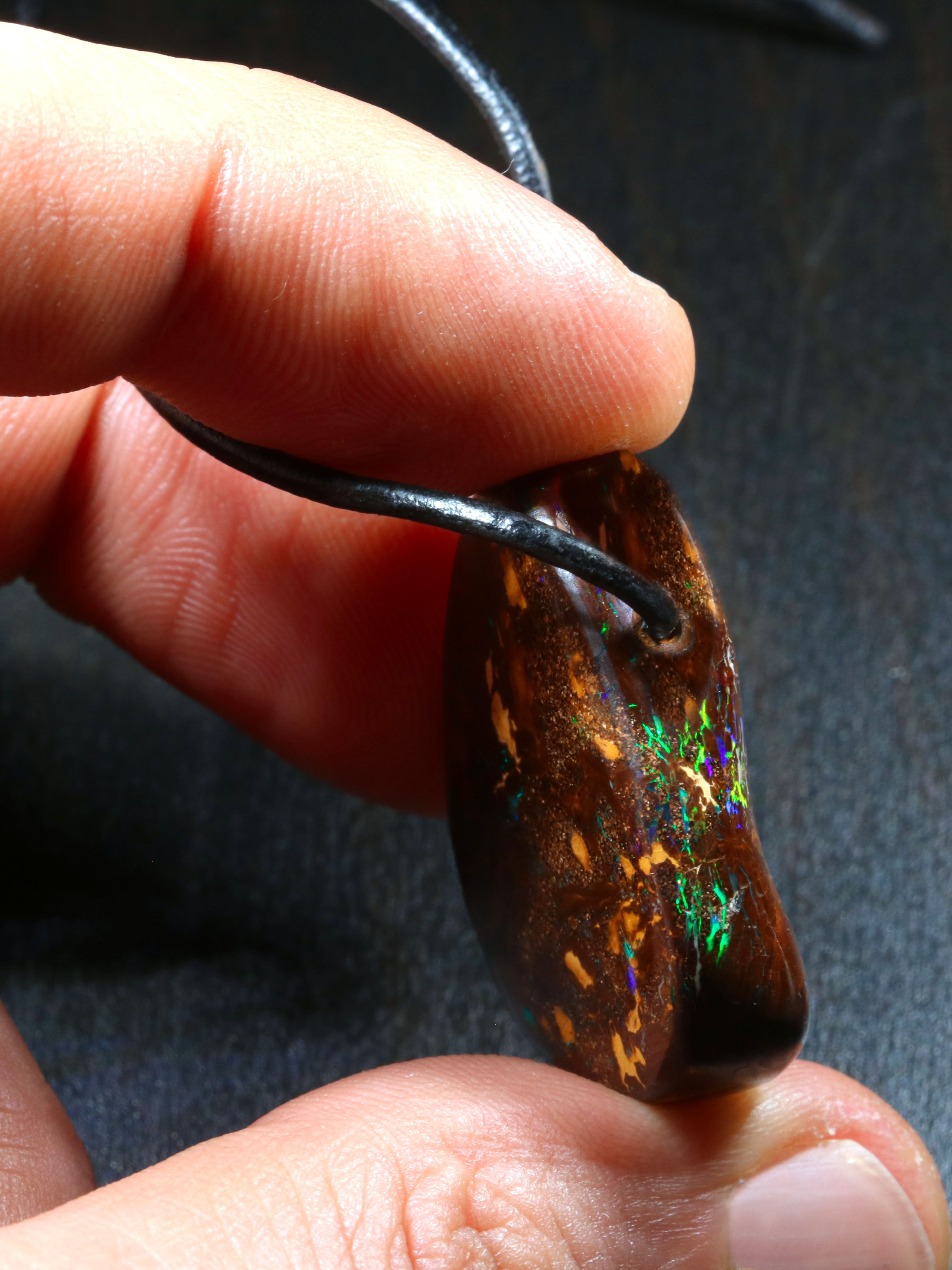 Boulder Opal Anhänger 