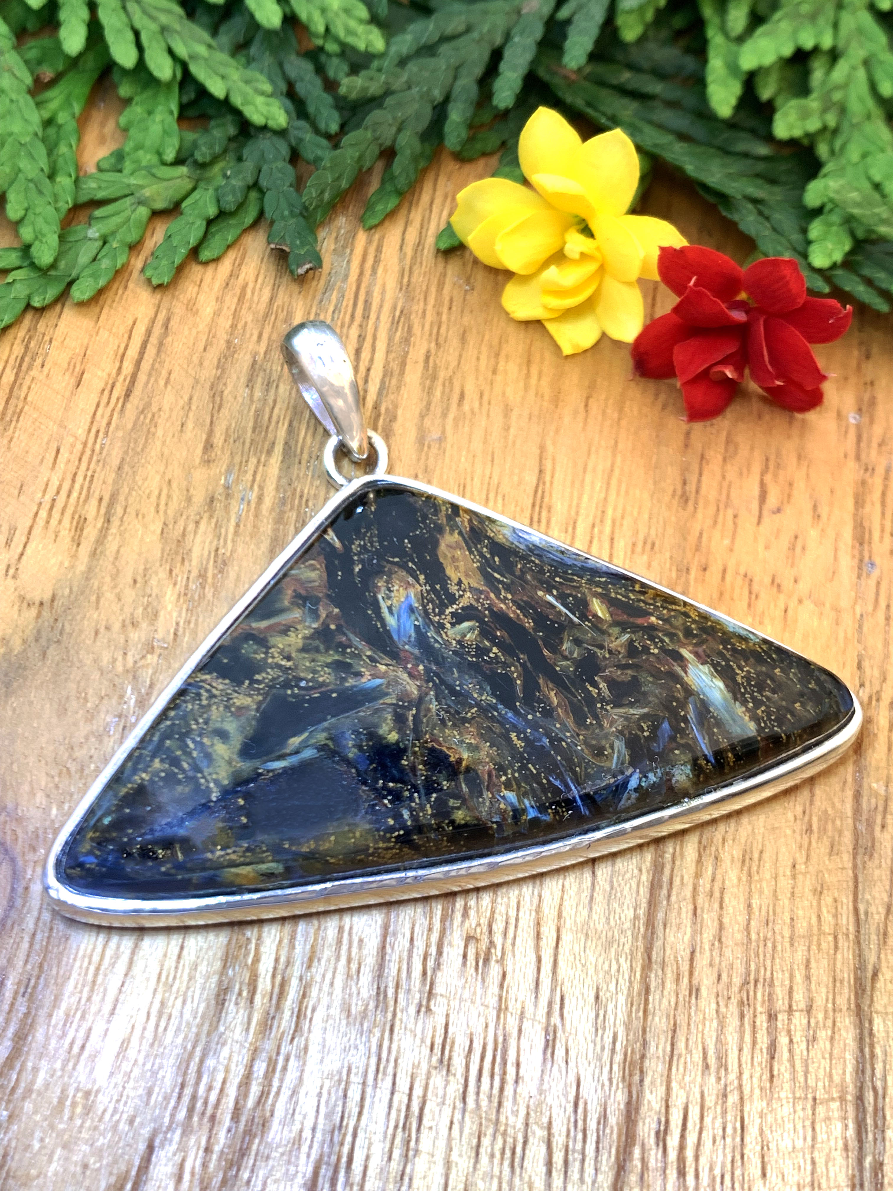 pietersit-anhaenger-pietersite-pendant-ah04857 Pietersit Anhänger