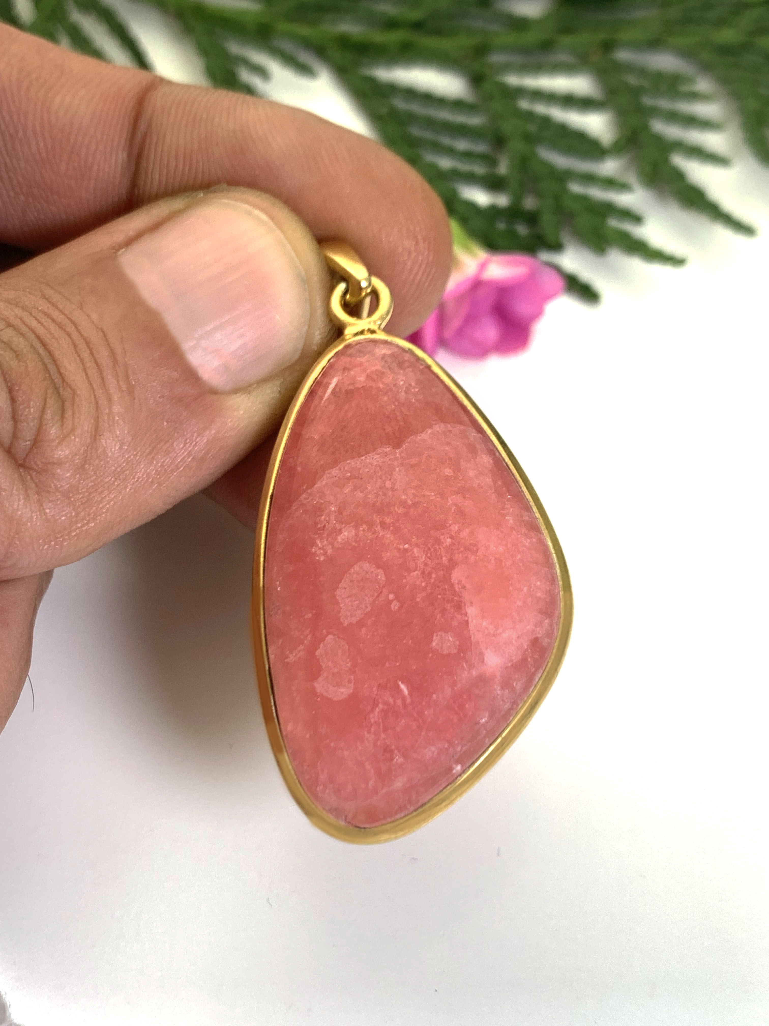 Rhodochrosit Anhänger 