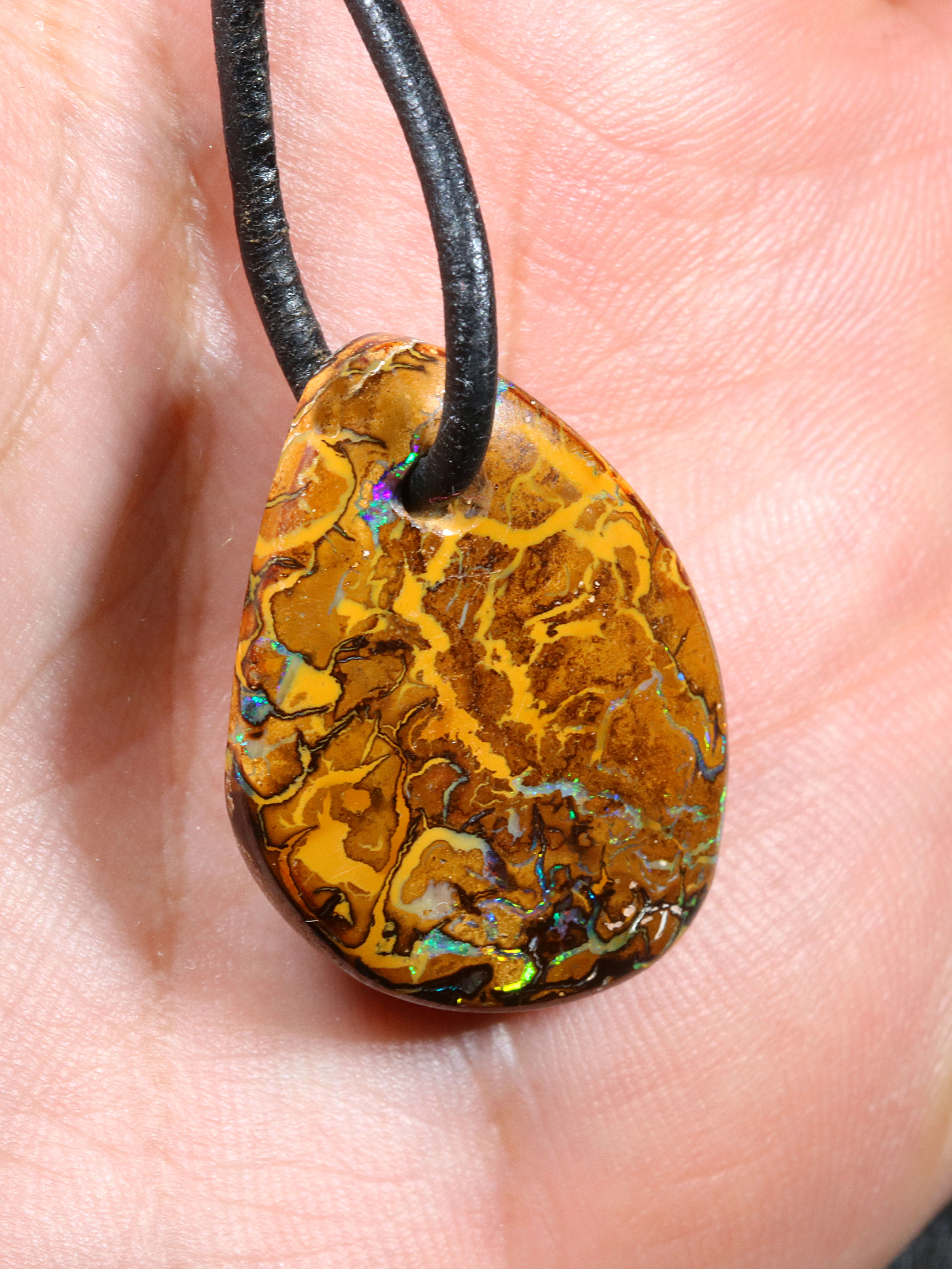 Boulder Opal Anhänger 