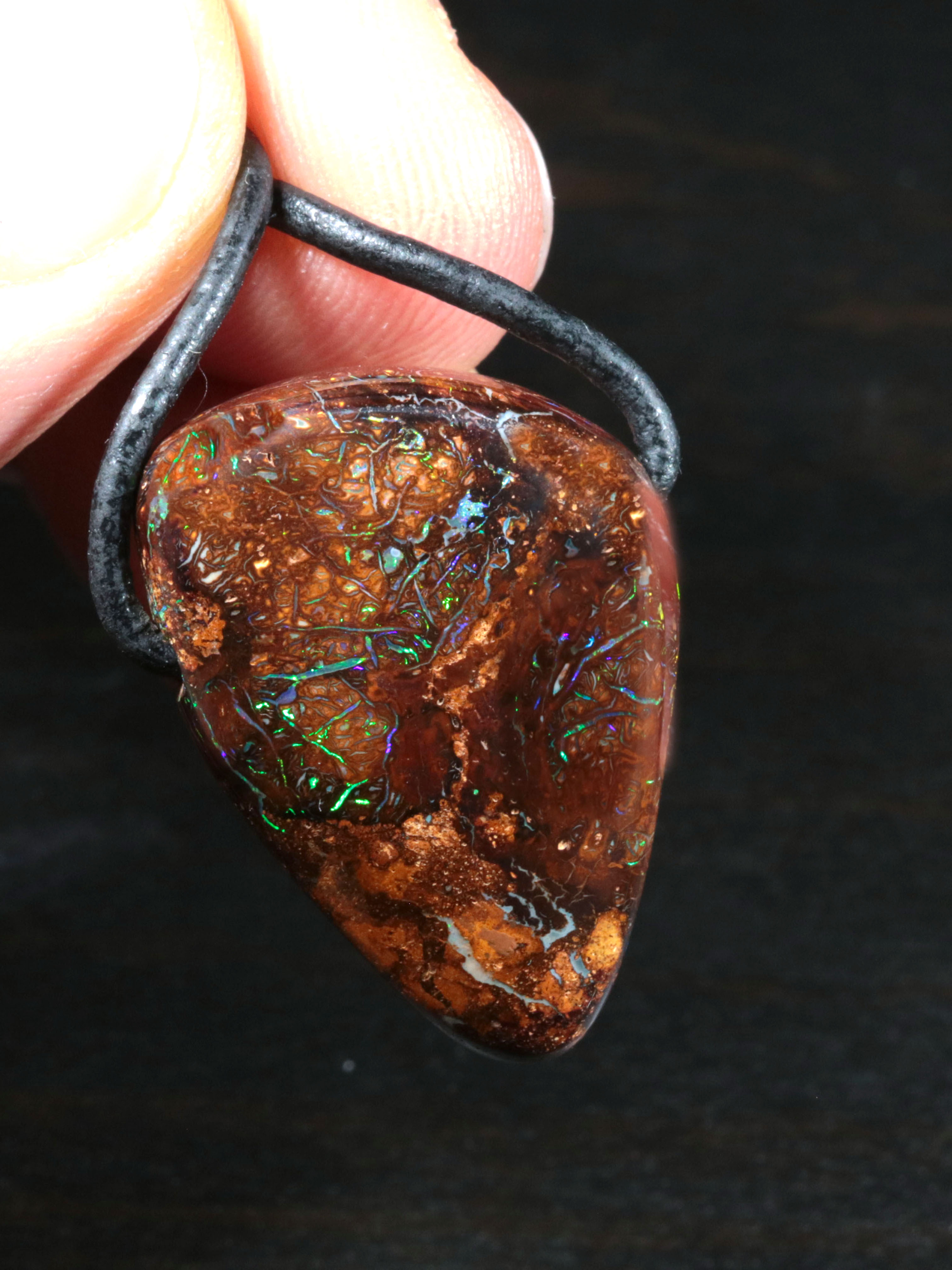 Boulder Opal Anhänger 
