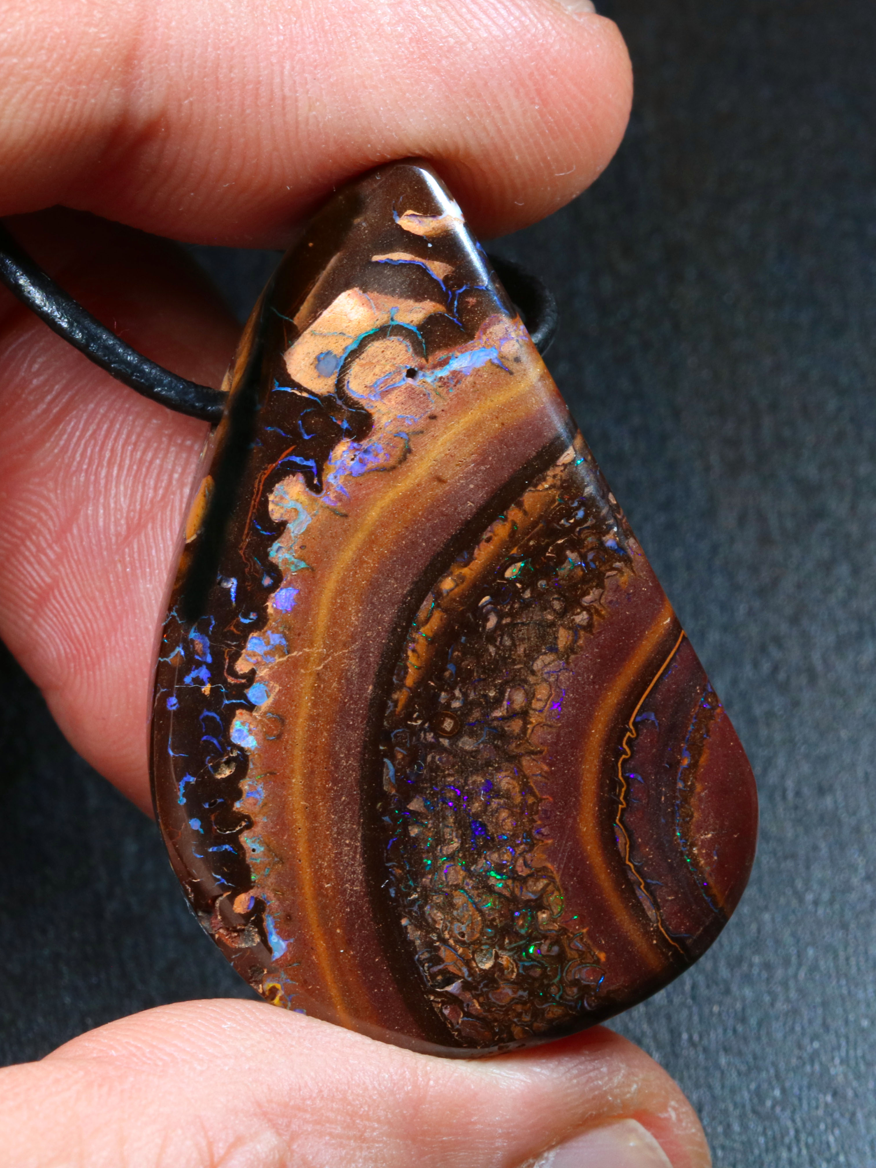 Boulder Opal Anhänger 
