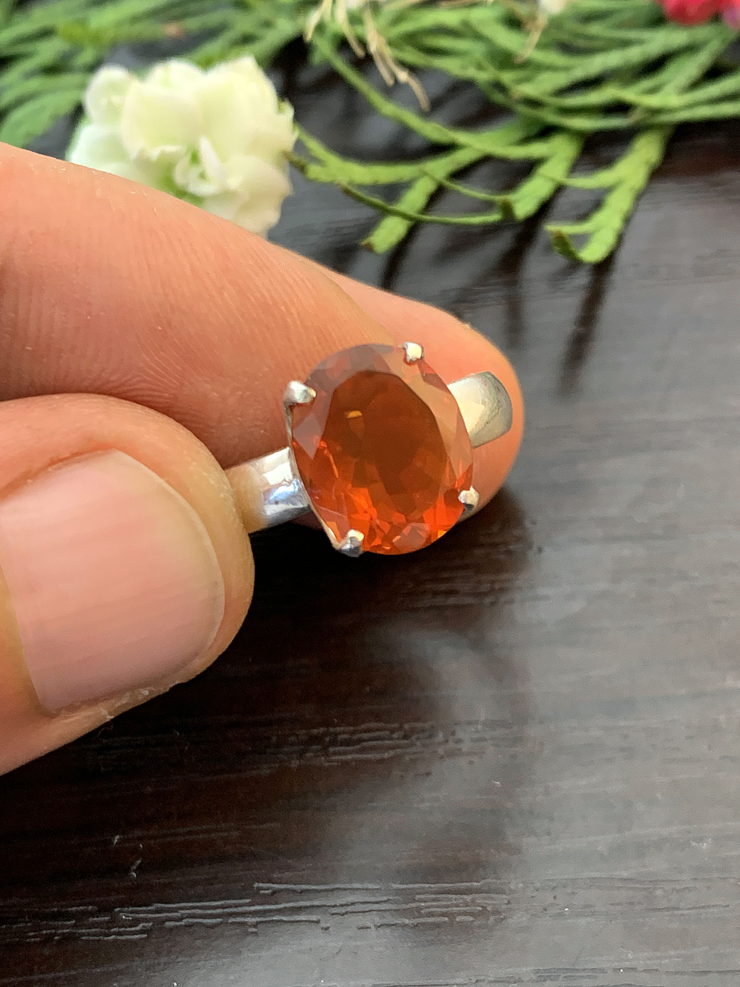Feueropal Ring
