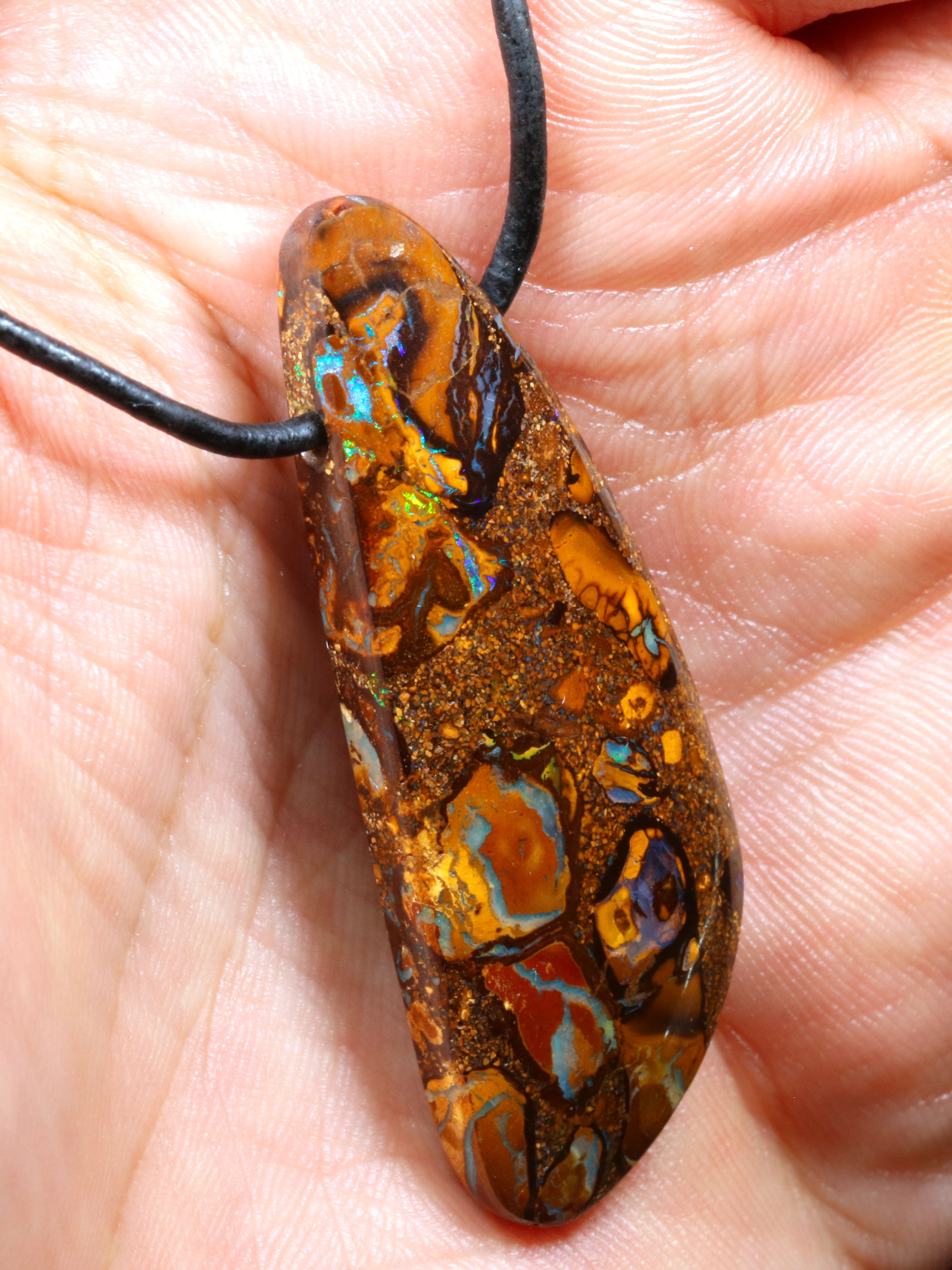 Boulder Opal Anhänger 