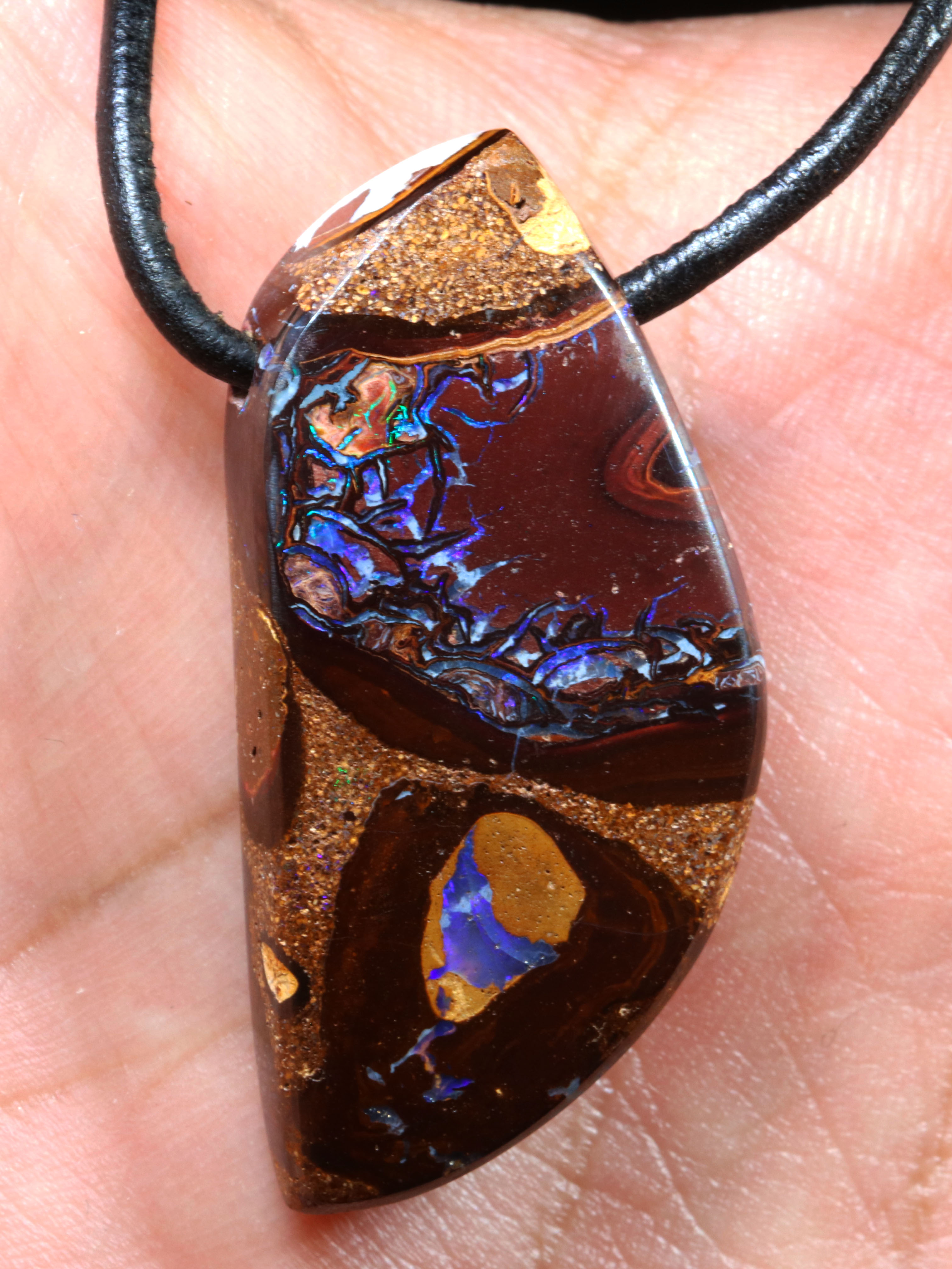 Boulder Opal Anhänger 