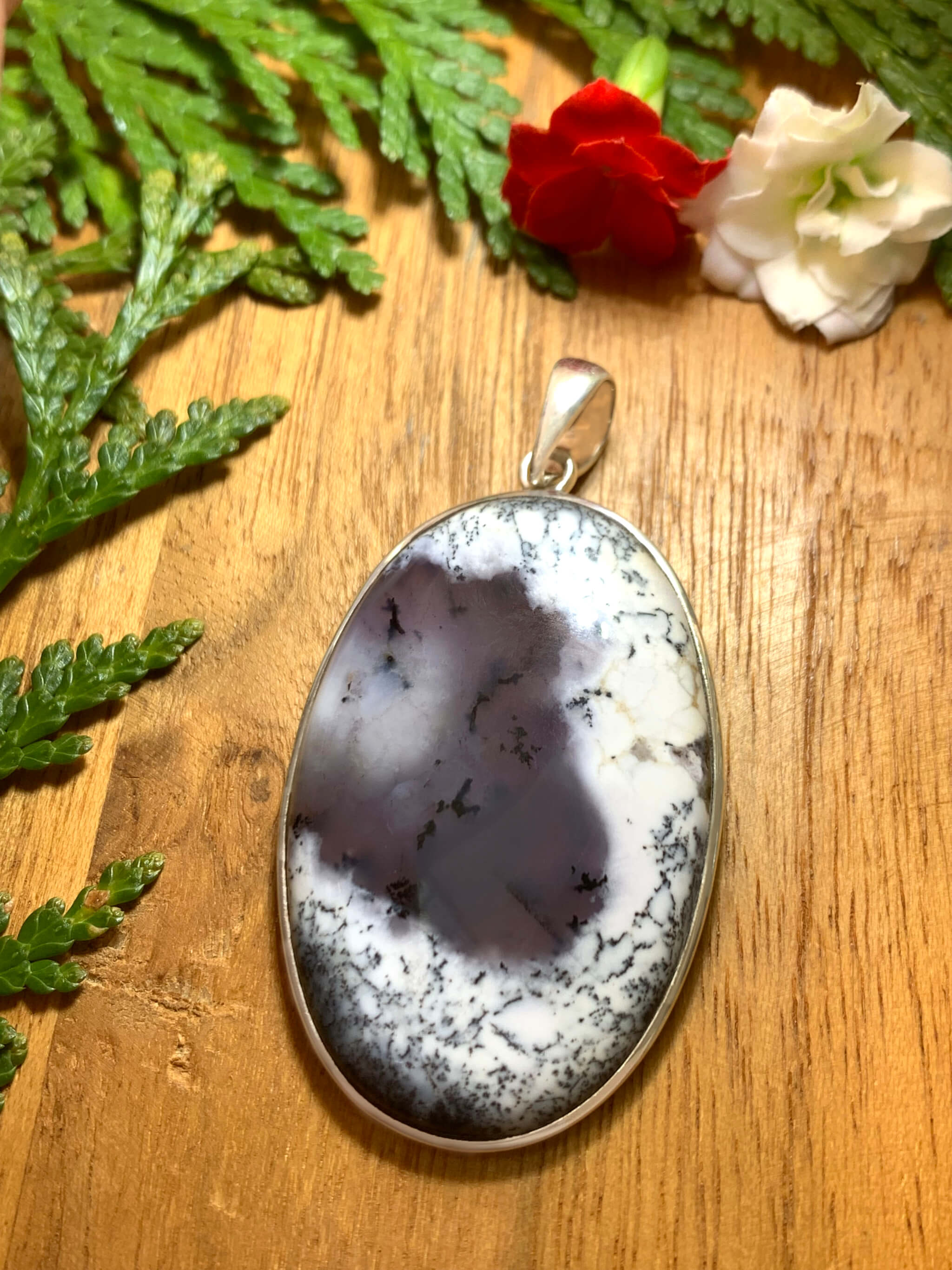 dendritachat-anhaenger-dendritic-agate-pendant-ah05421 Dendritachat Anhänger