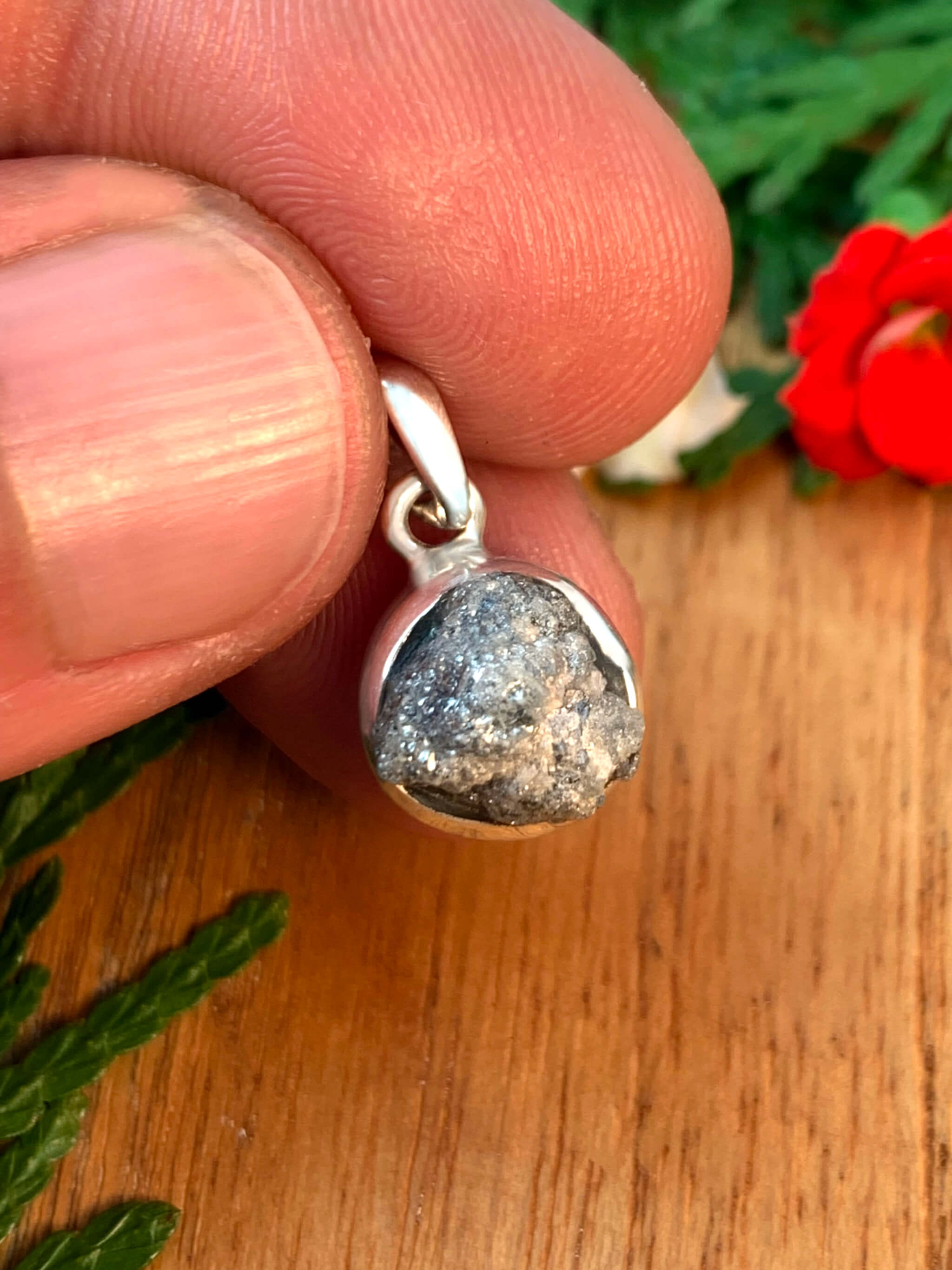 Rohdiamant Anhänger