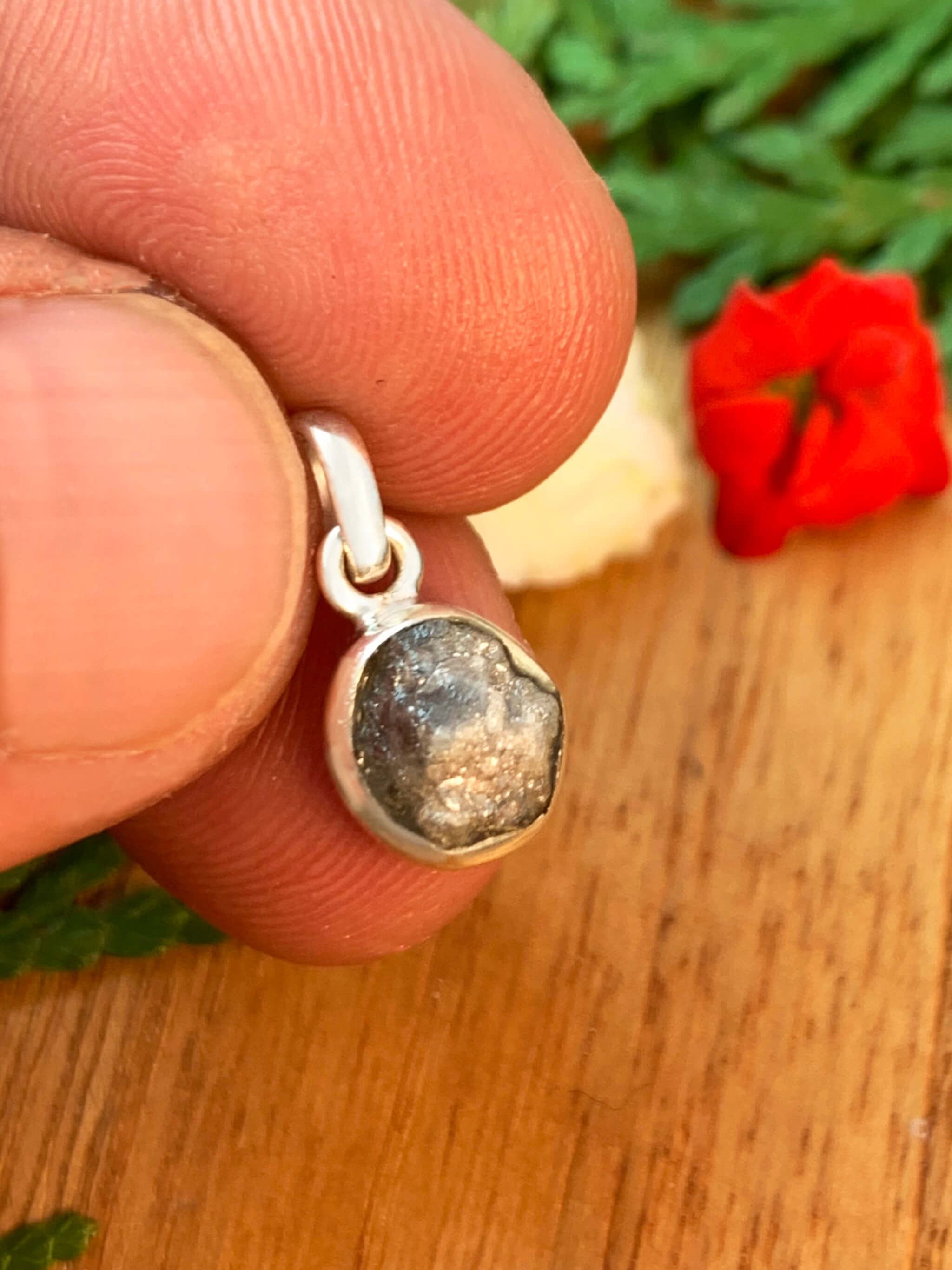 Rohdiamant Anhänger