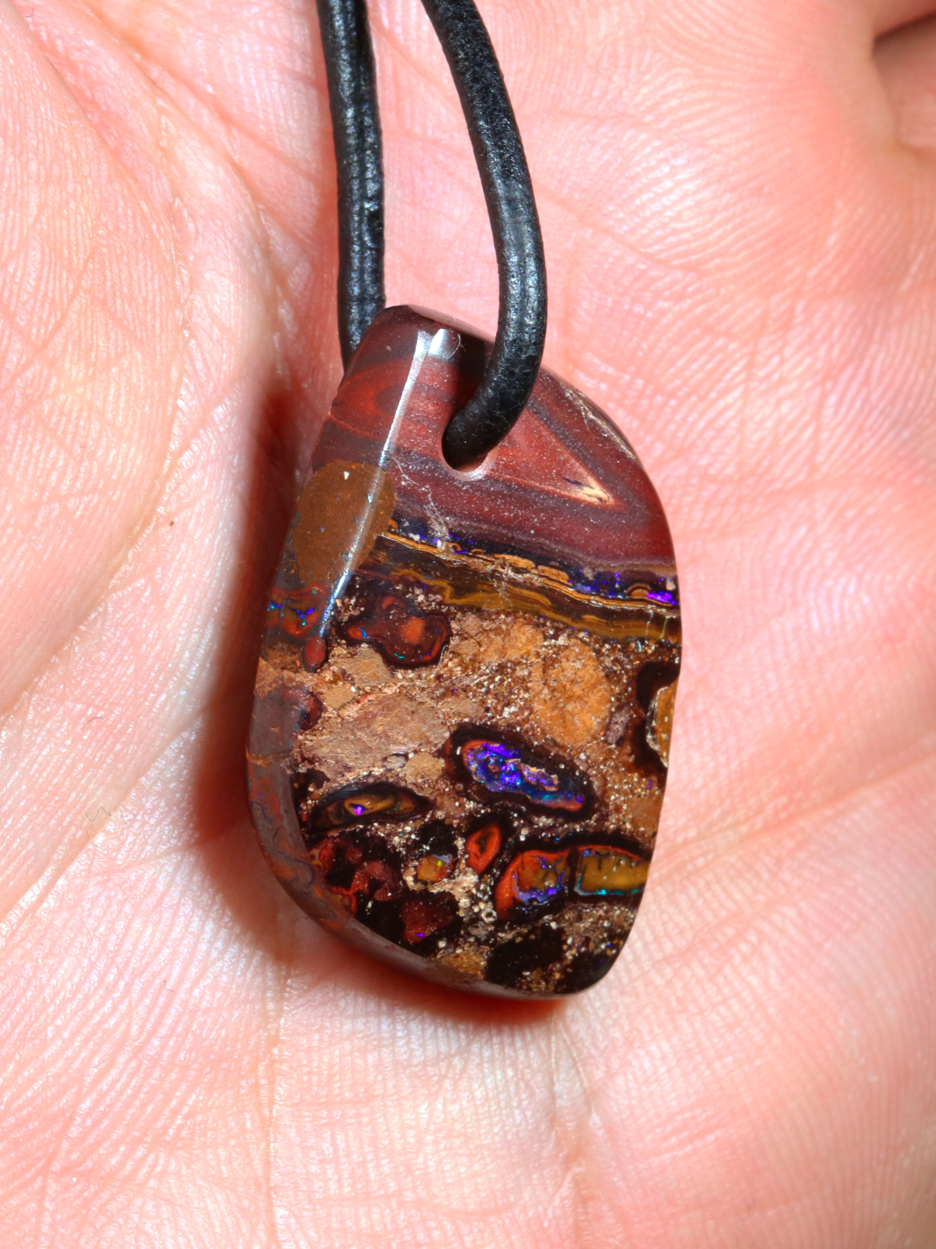 Boulder Opal Anhänger 