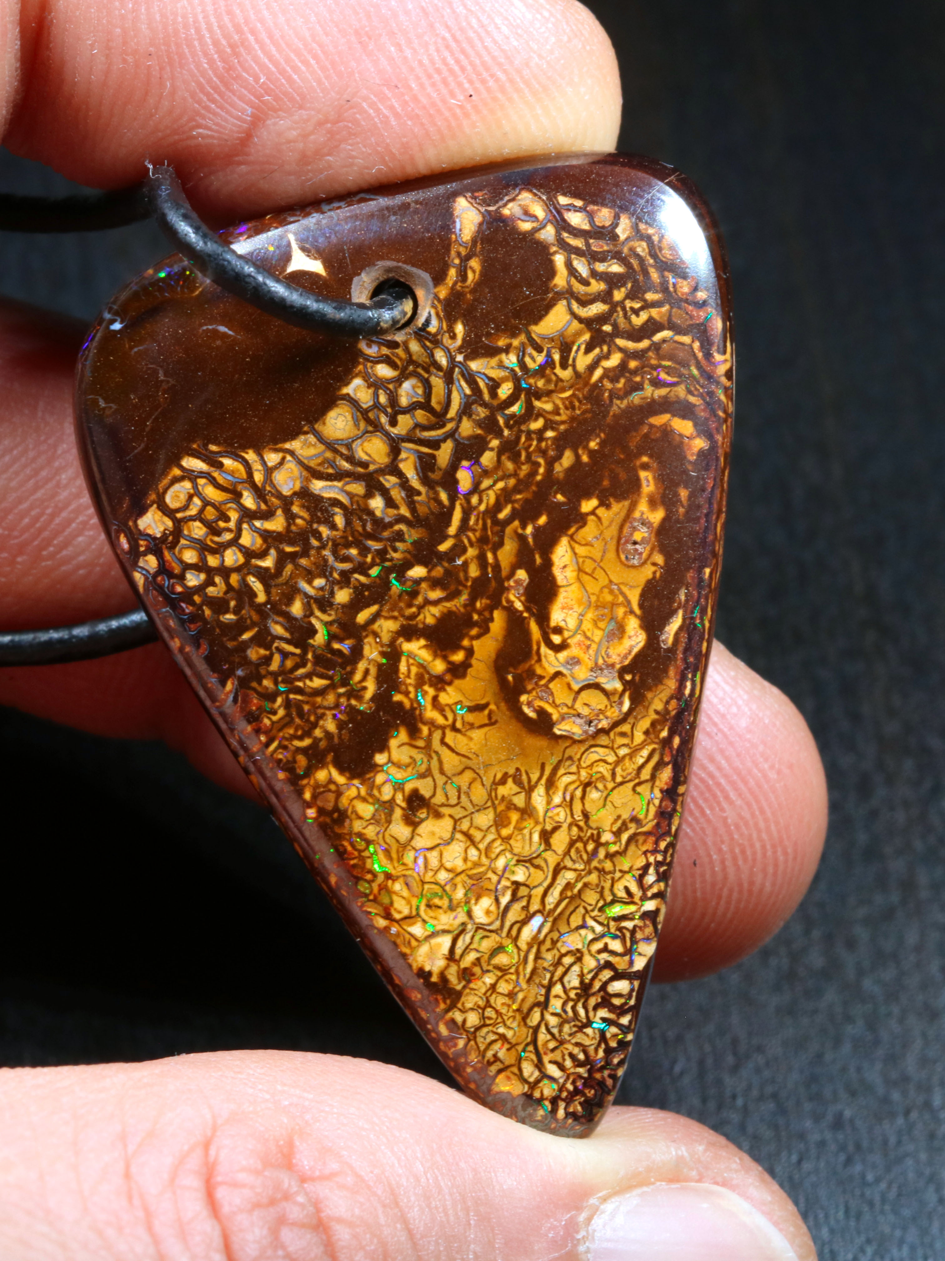 Boulder Opal Anhänger 