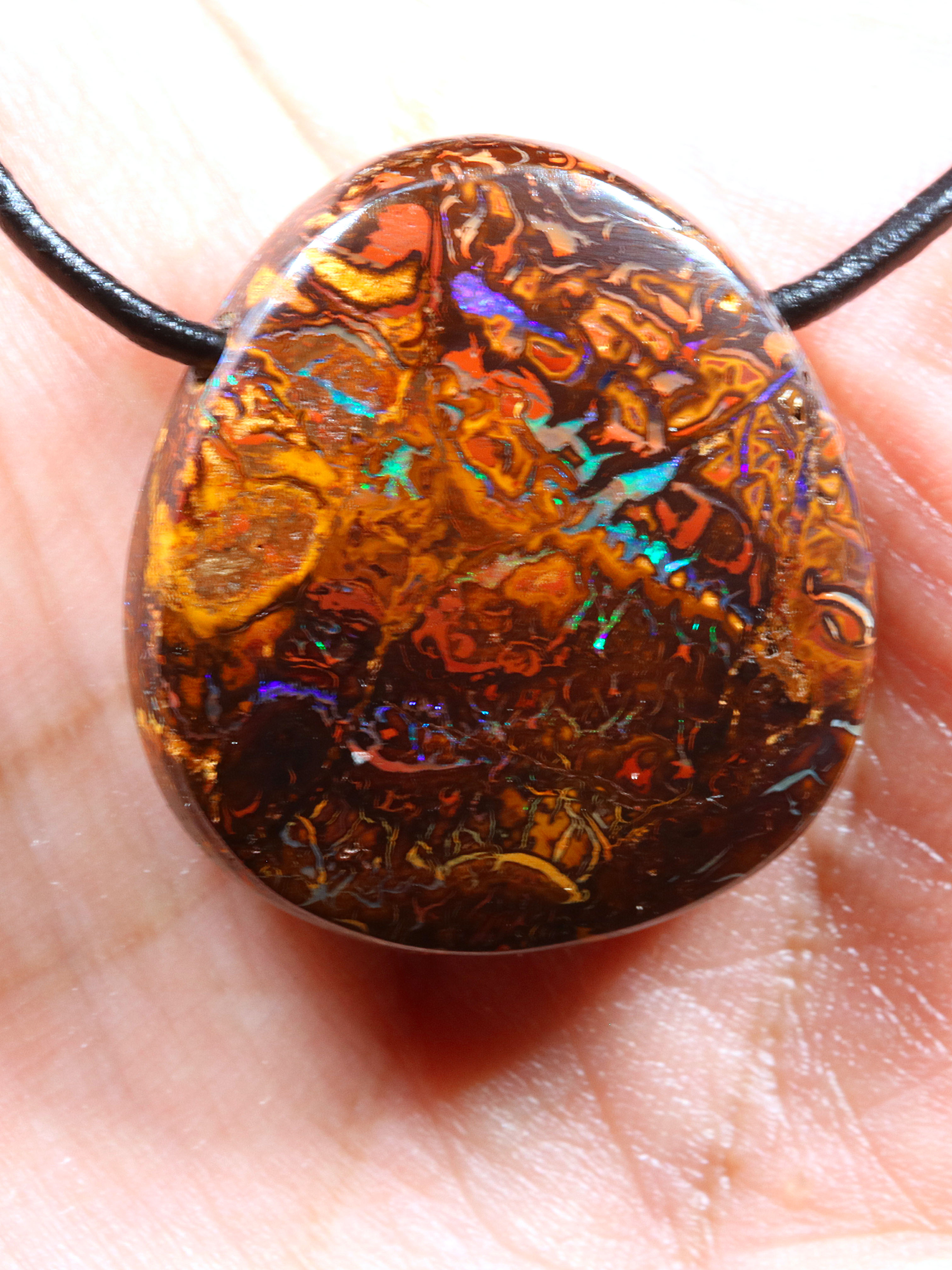 Boulder Opal Anhänger 