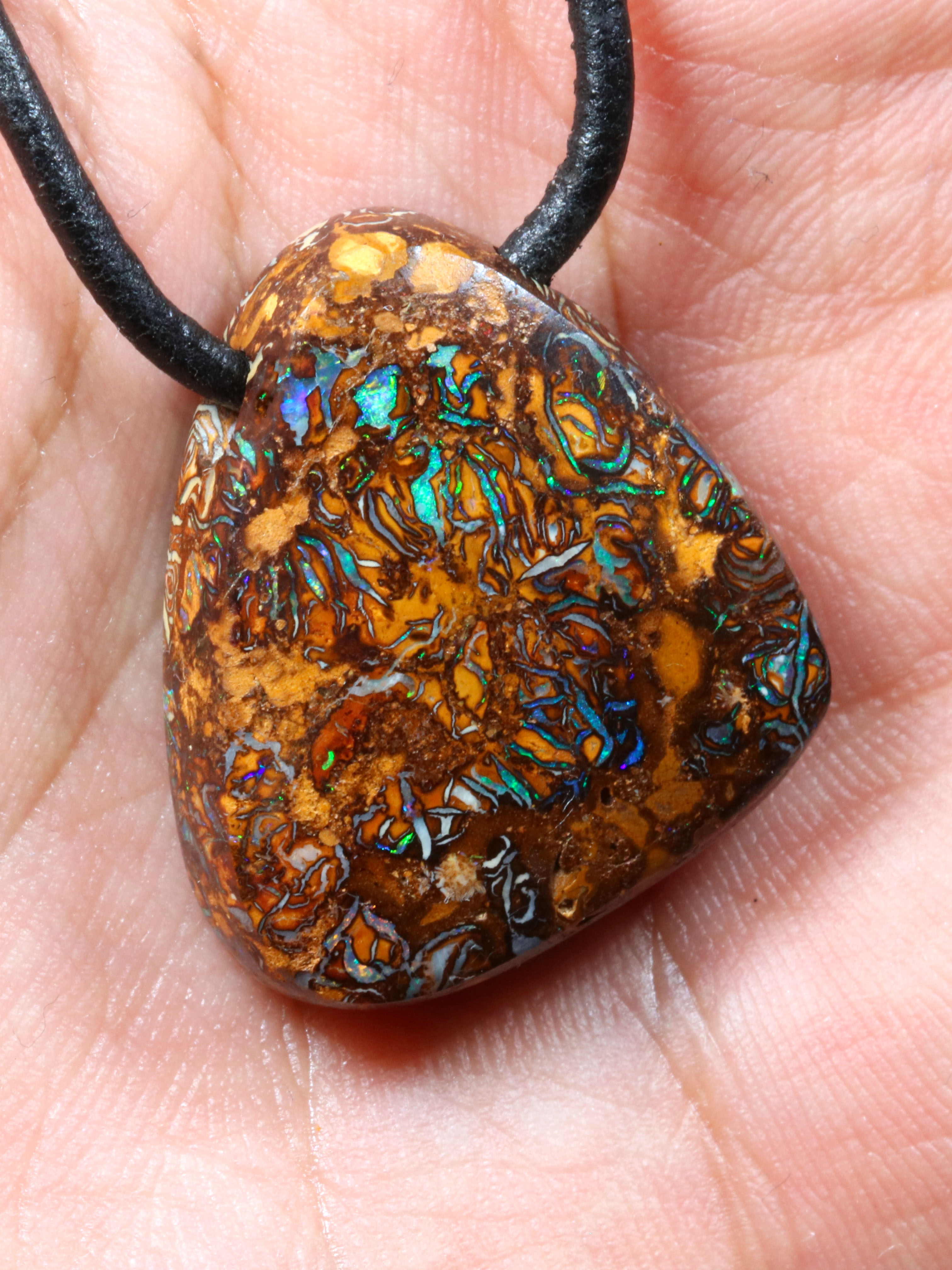 Boulder Opal Anhänger 