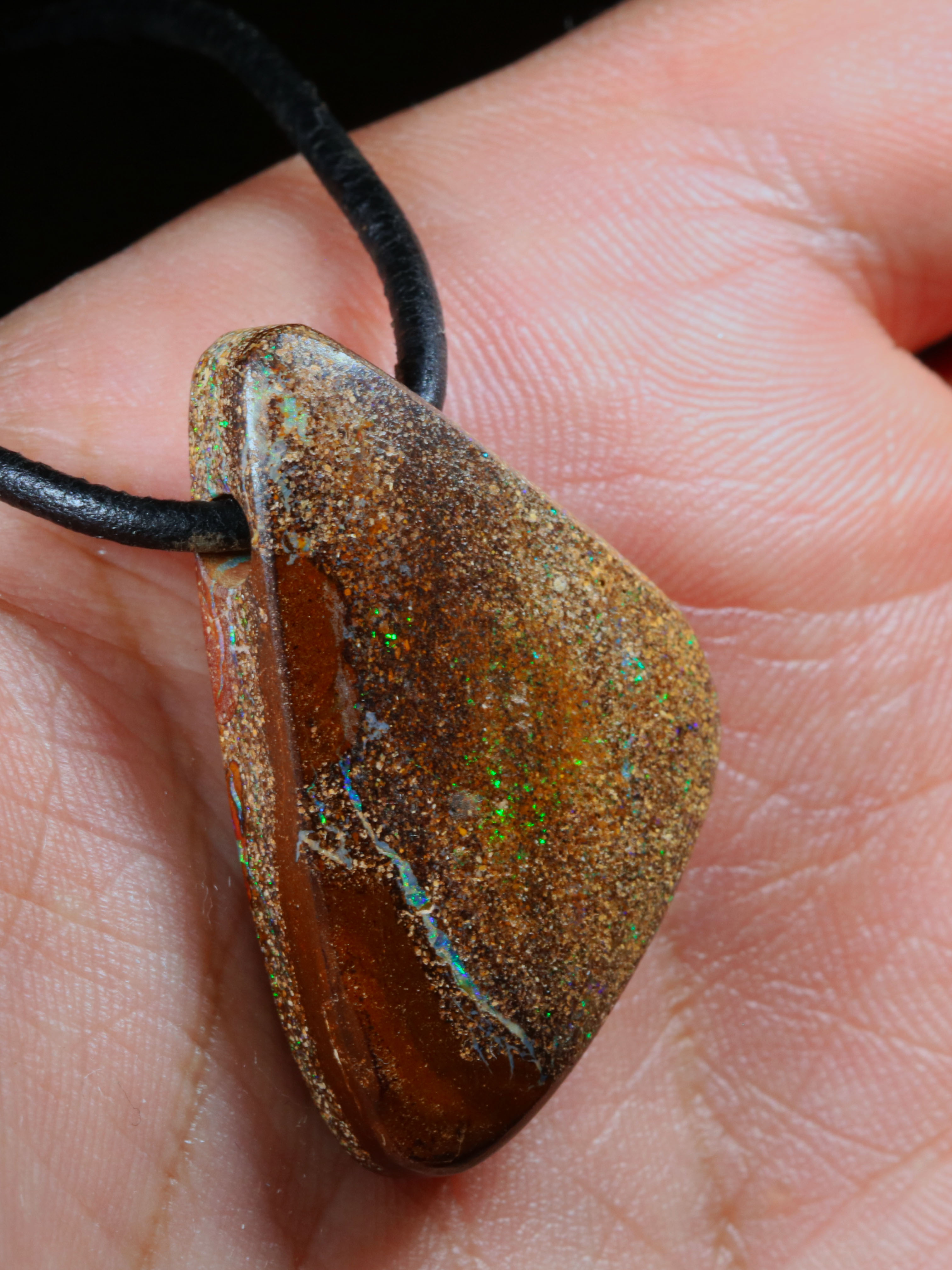 Boulder Opal Anhänger 