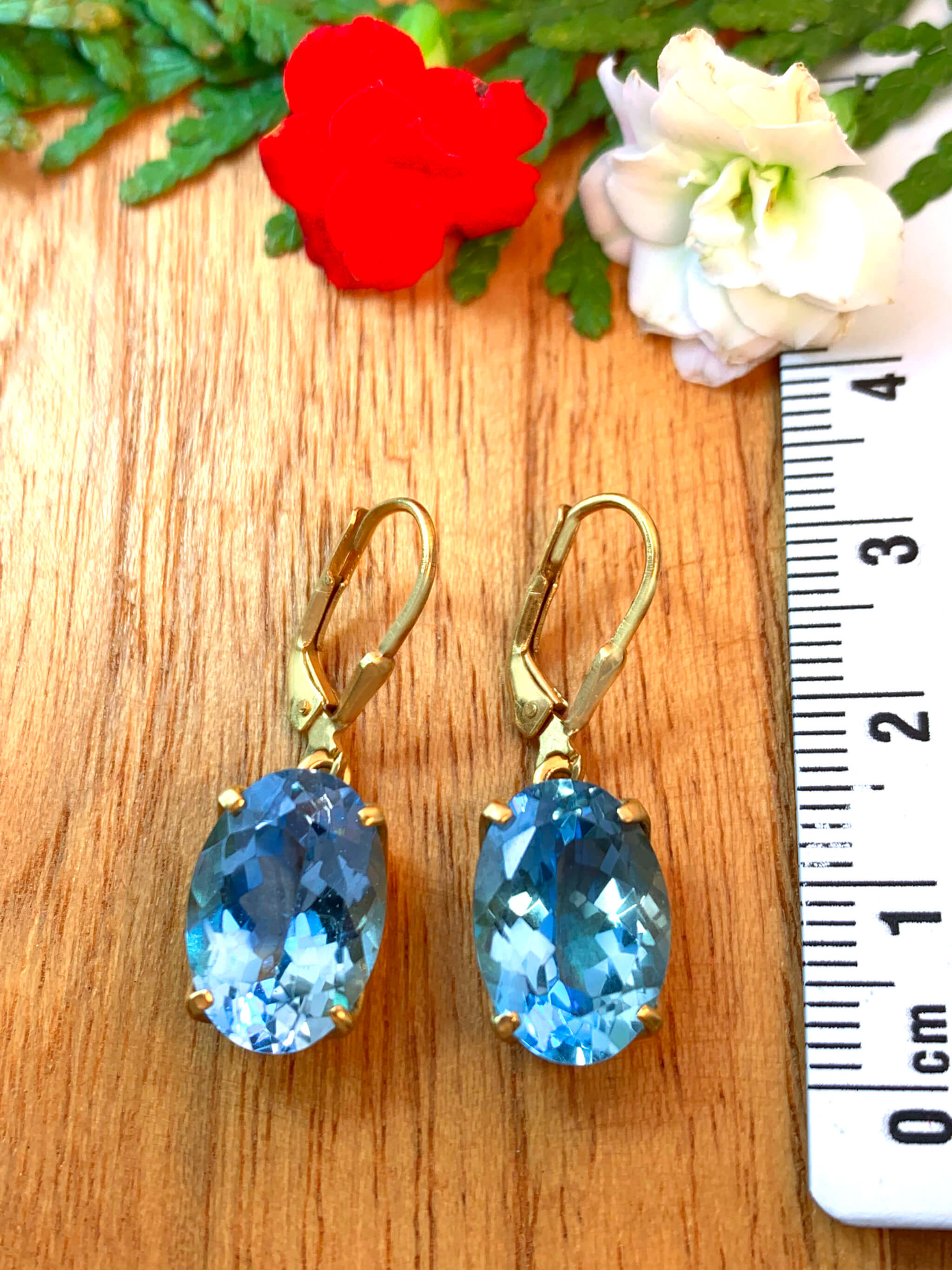 blautopas-ohrhaenger-vergoldet-blue-topaz-earrings-gold-plated-ohr00940-5 Blue Topaz Earrings - vergoldet