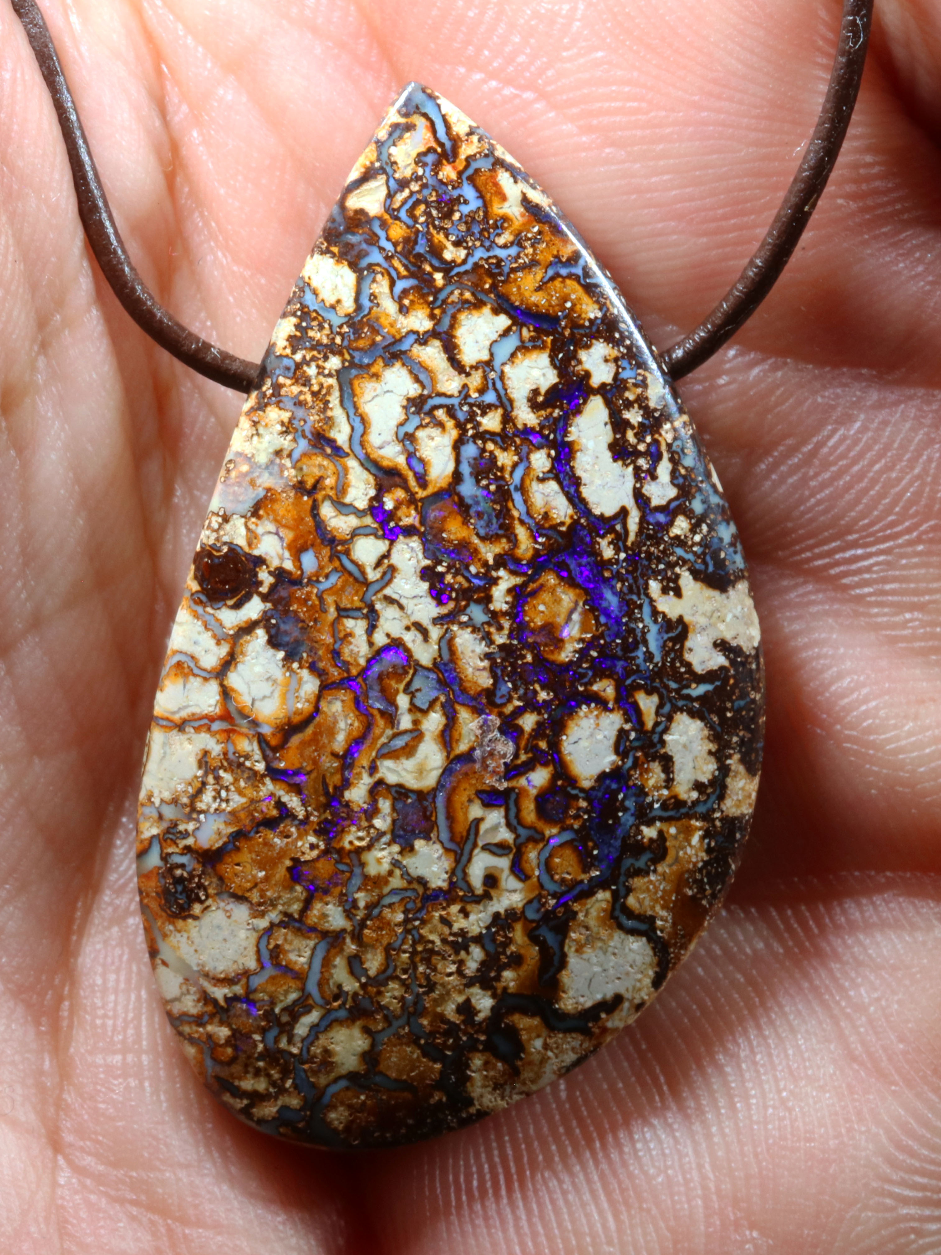 Boulder Opal Anhänger 