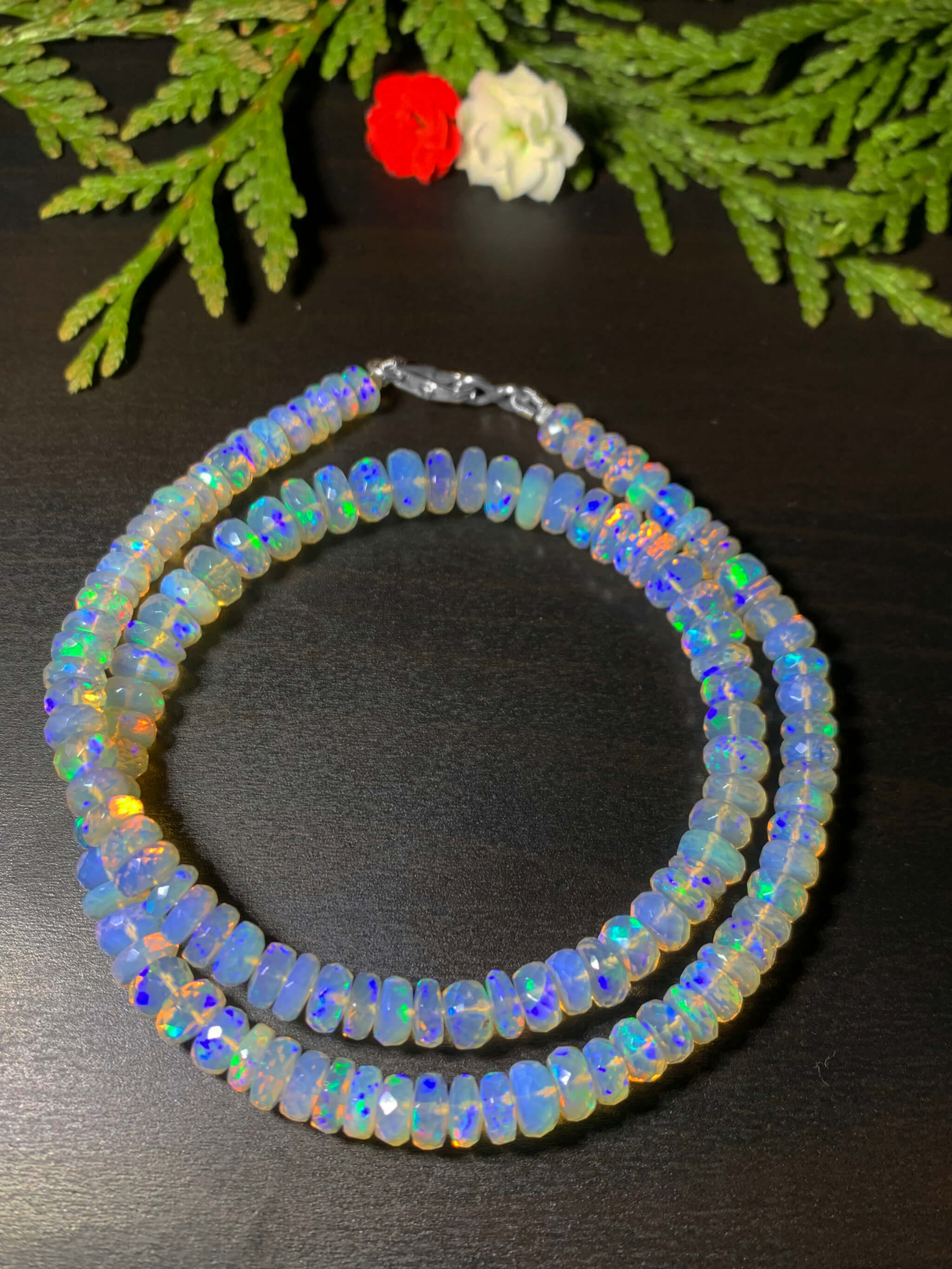 opal-kette-opal-necklace-K00220 Opal Kette - TOP