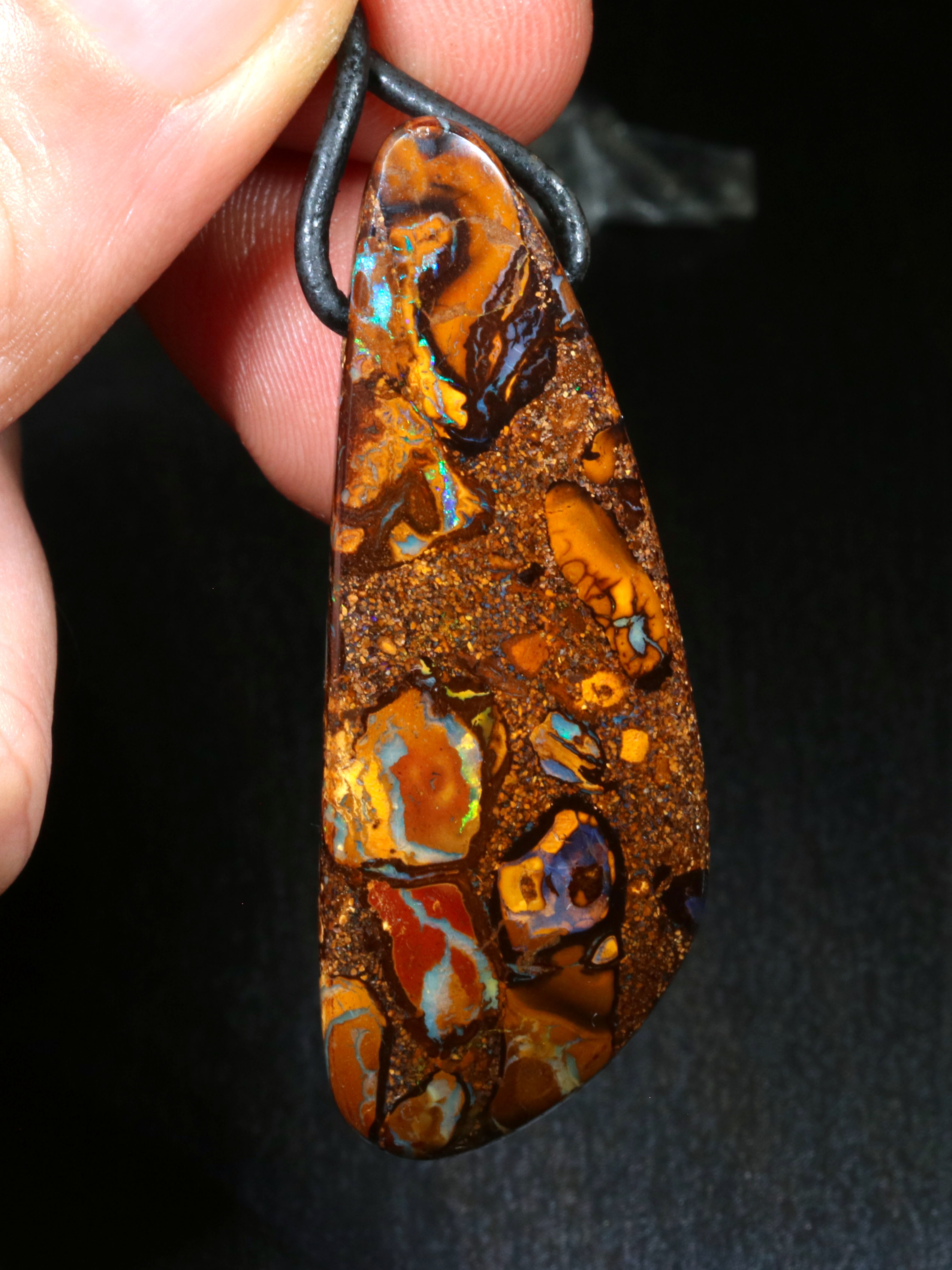 Boulder Opal Anhänger 