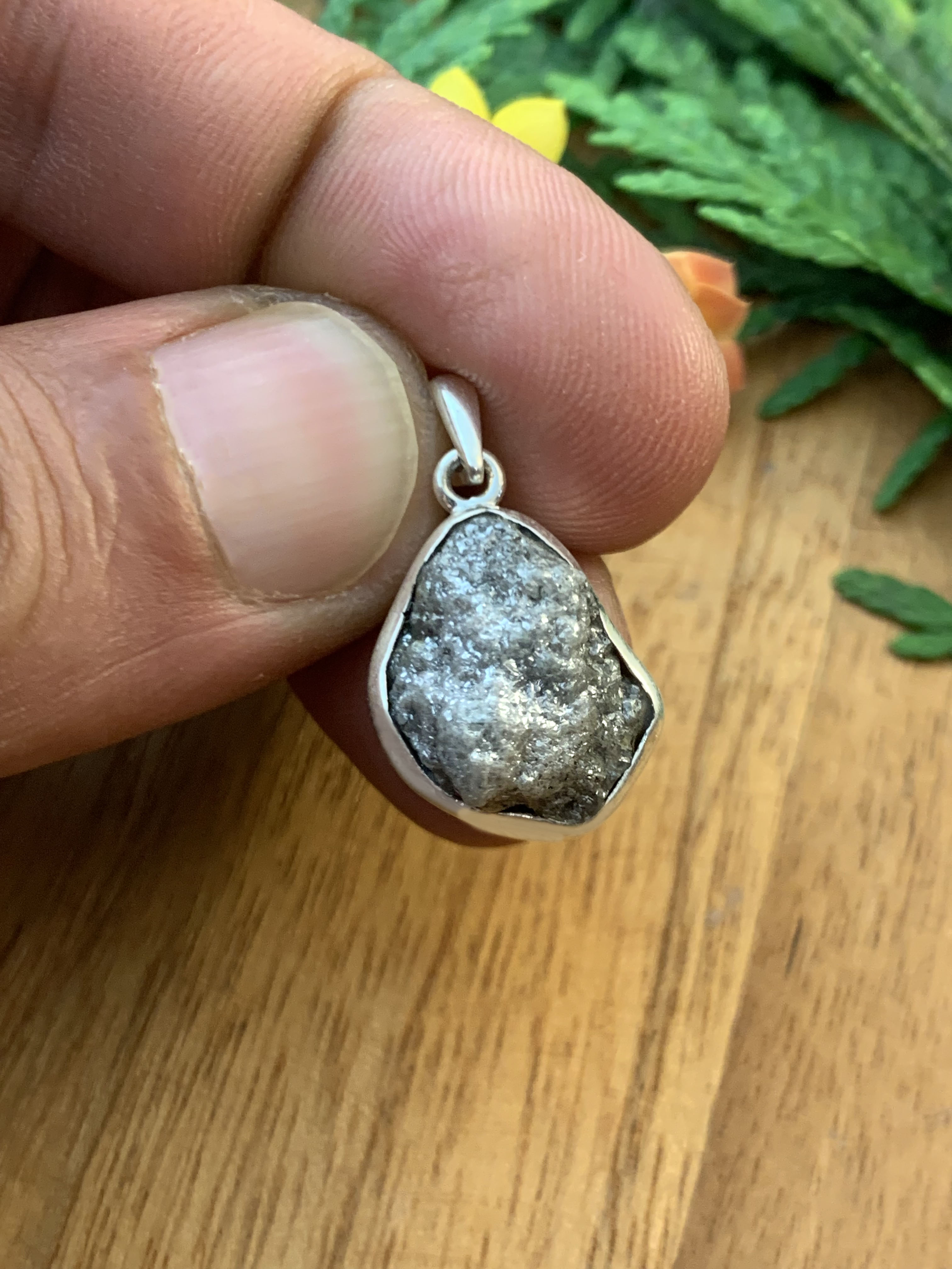 Rohdiamant Anhänger