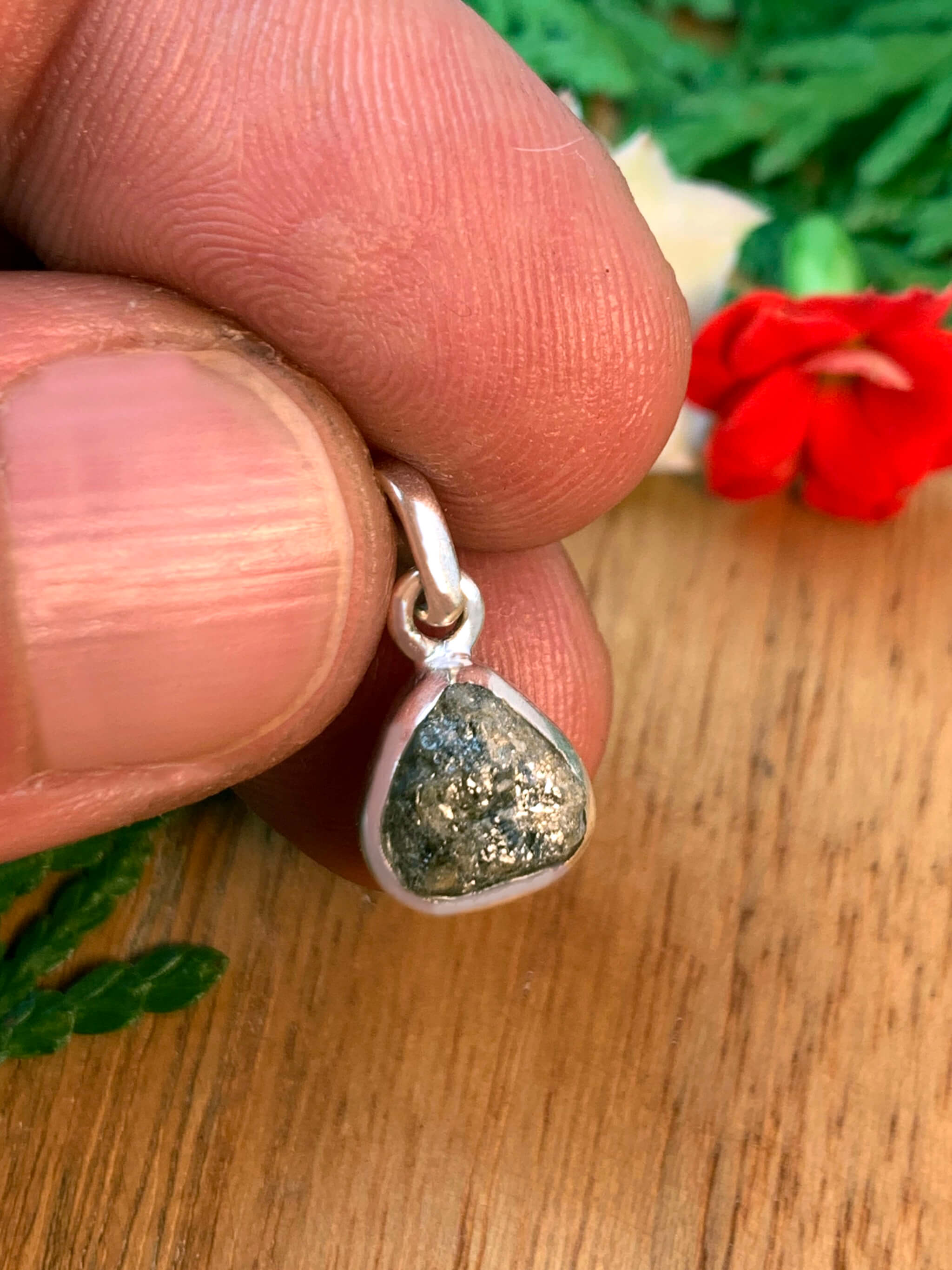 Rohdiamant Anhänger