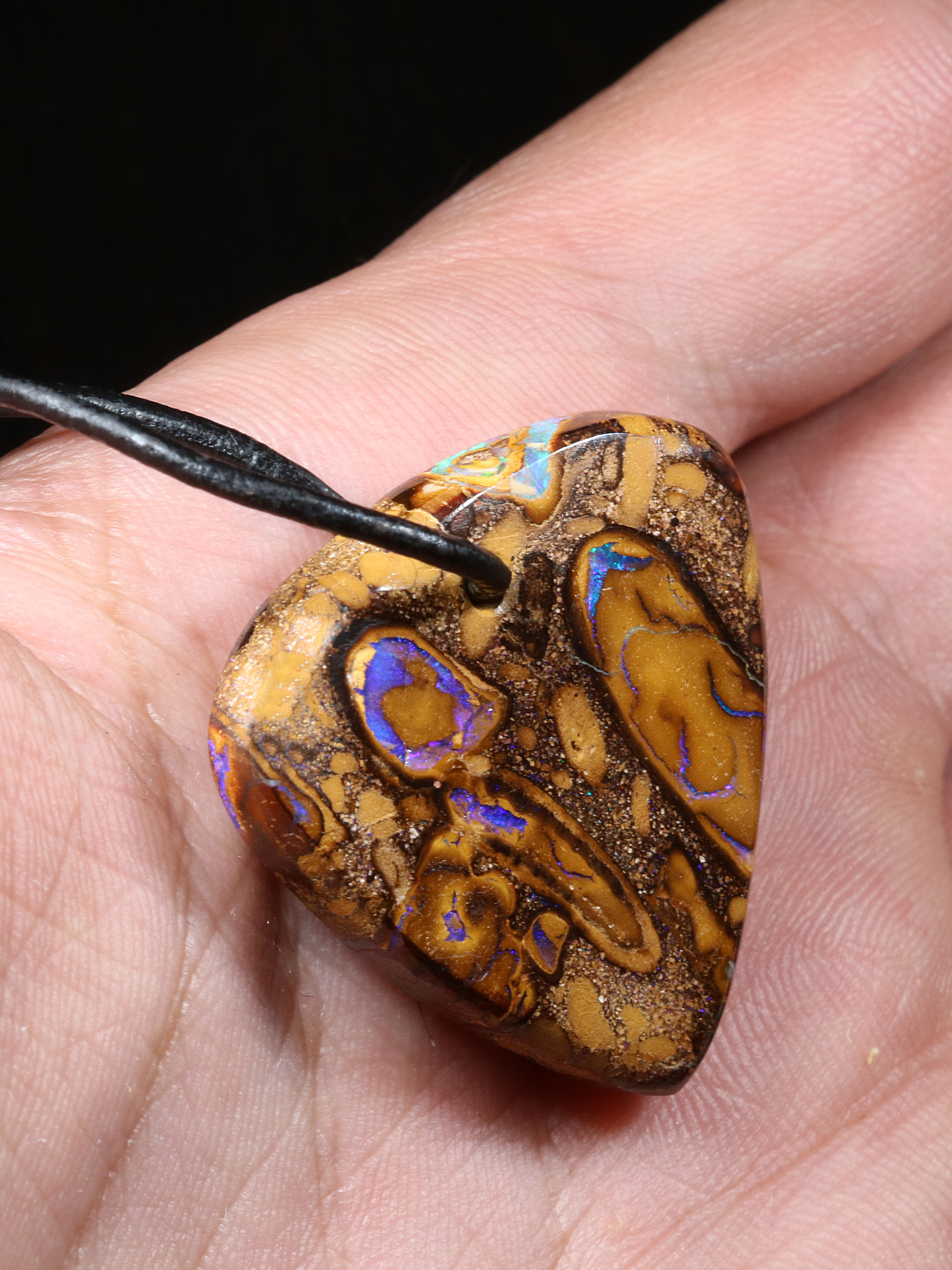 Boulder Opal Anhänger 