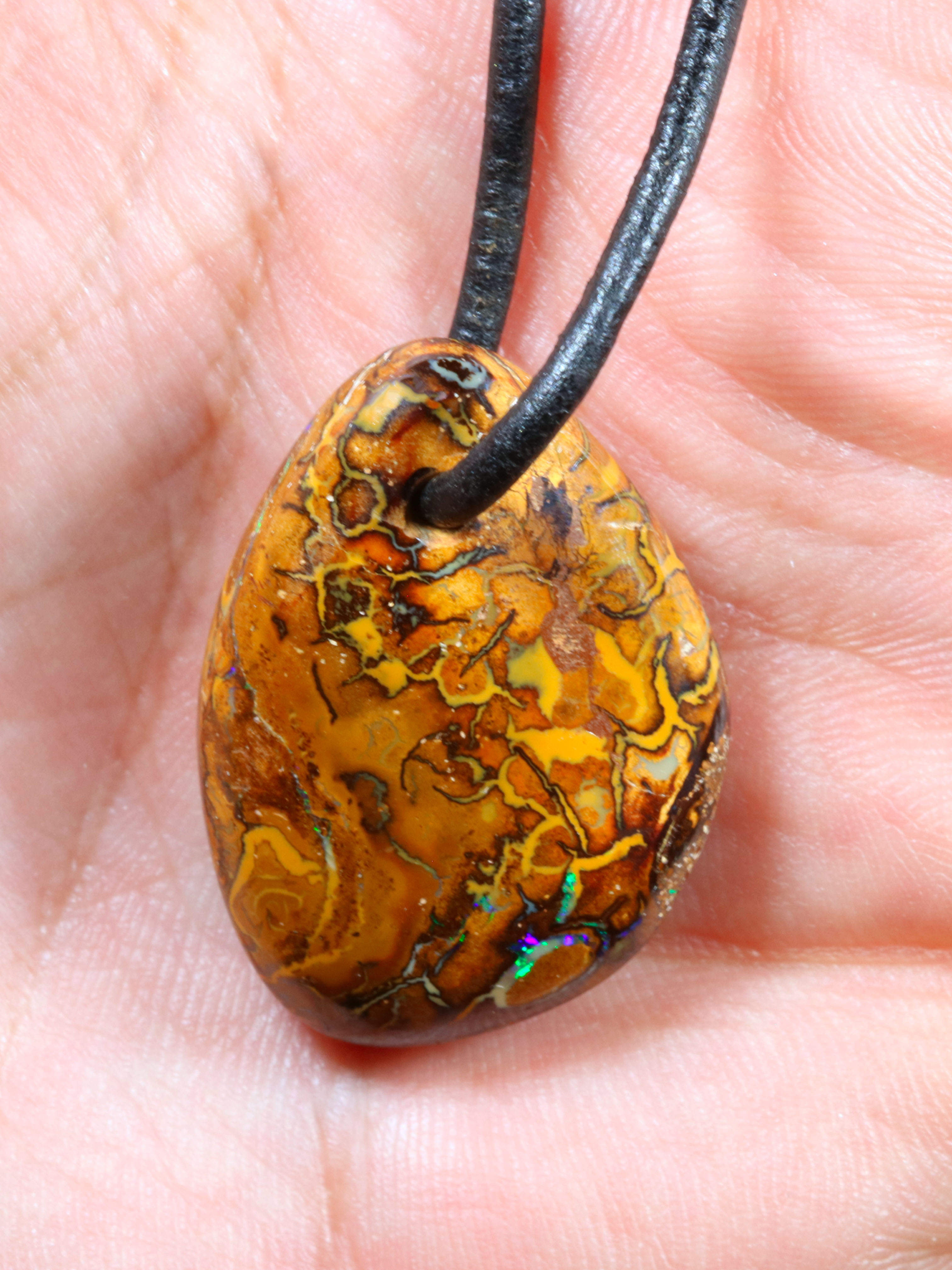 Boulder Opal Anhänger 