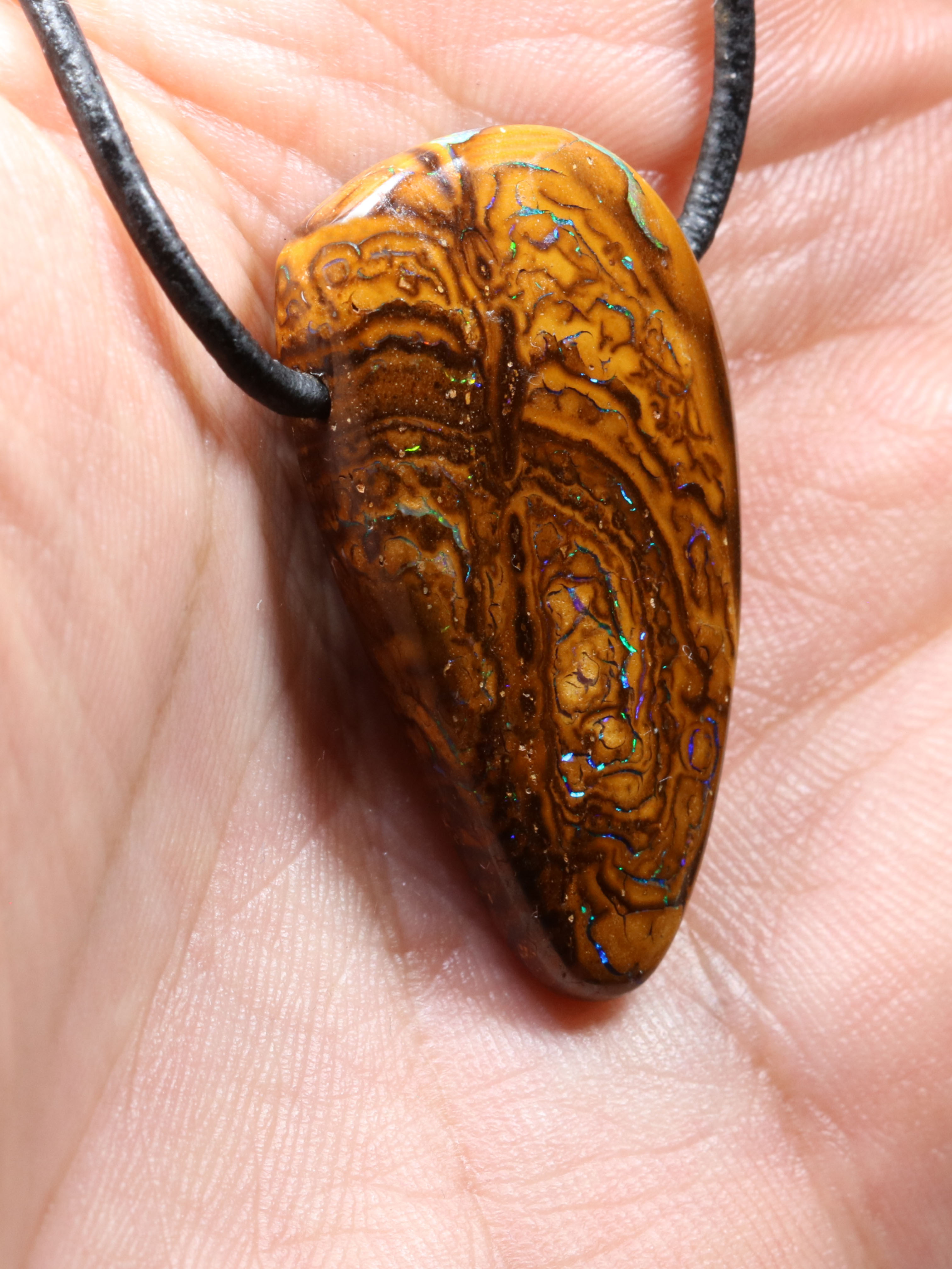 Boulder Opal Anhänger 