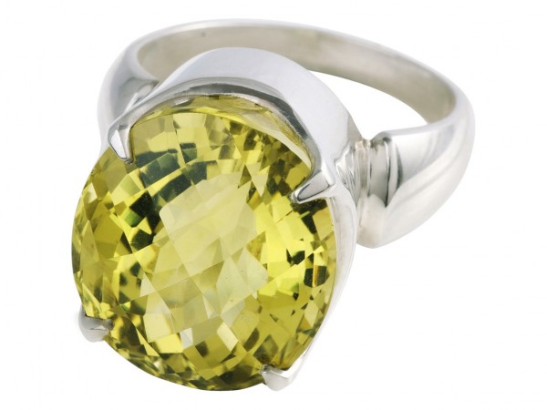 Green Gold Ring - 58